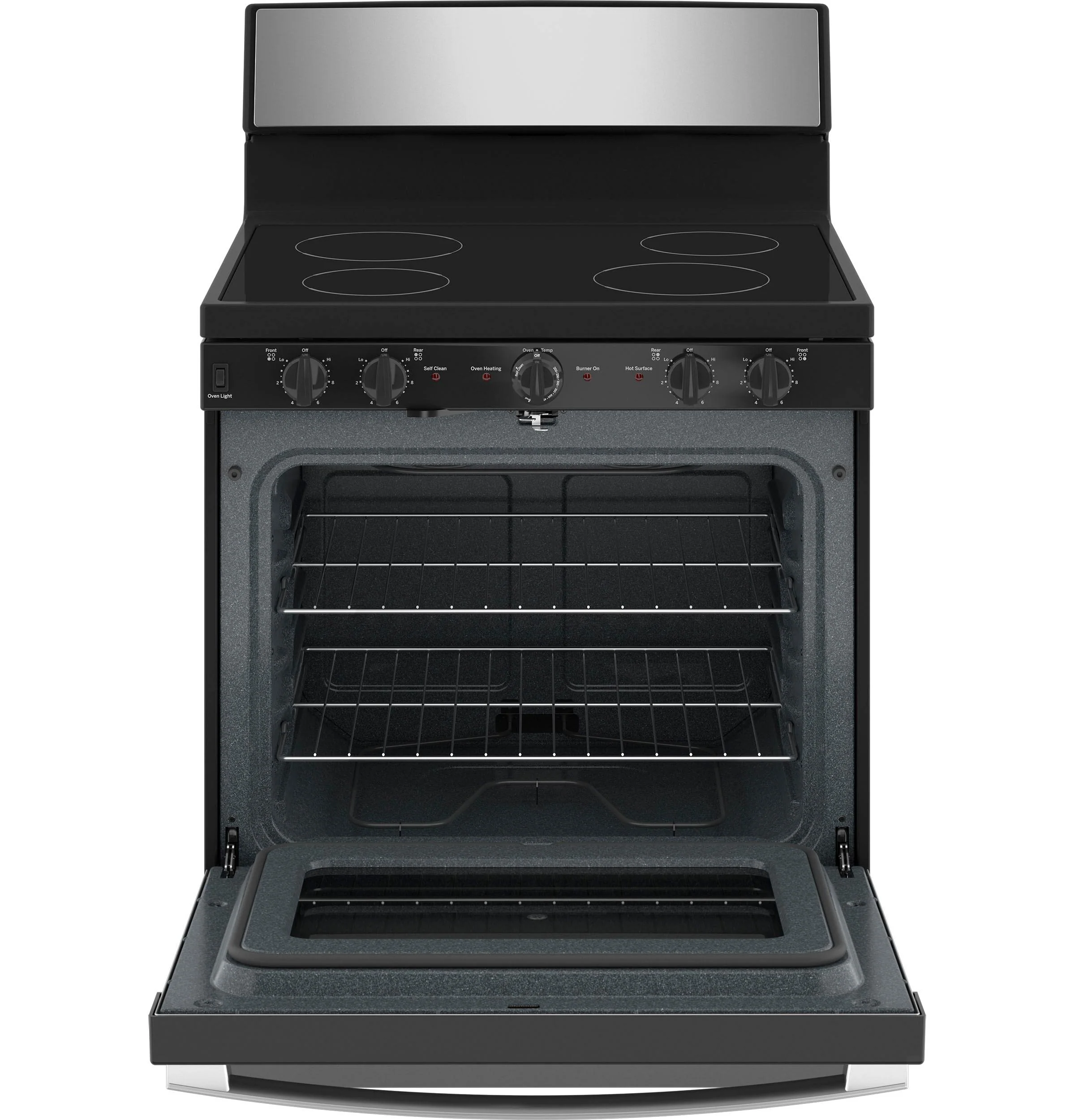 JB480STSS GE 30" Free-standing Electric Radiant Smooth Cooktop Range - Image 2