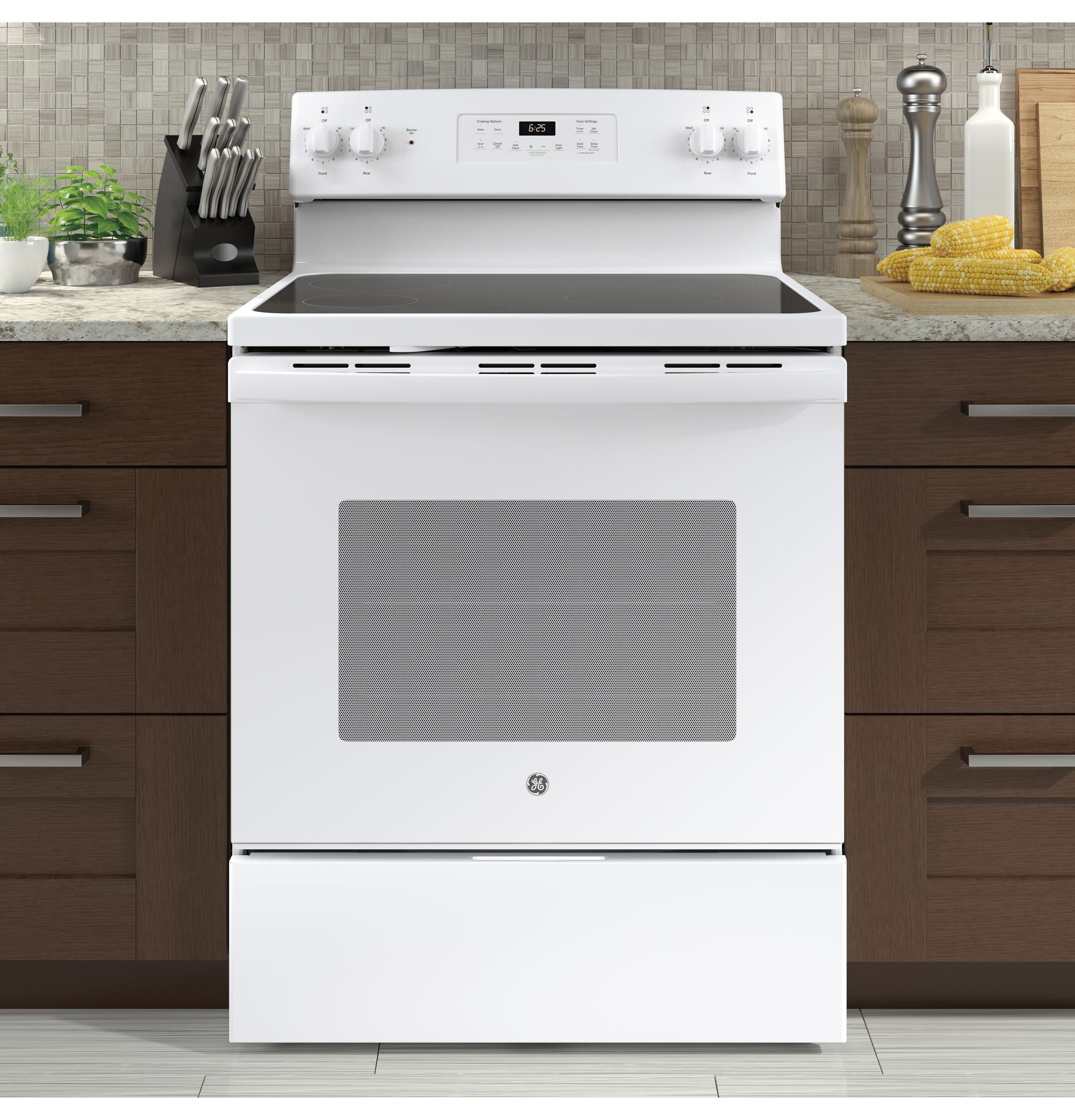 GE® 30" Free-Standing Electric Range - Image 8