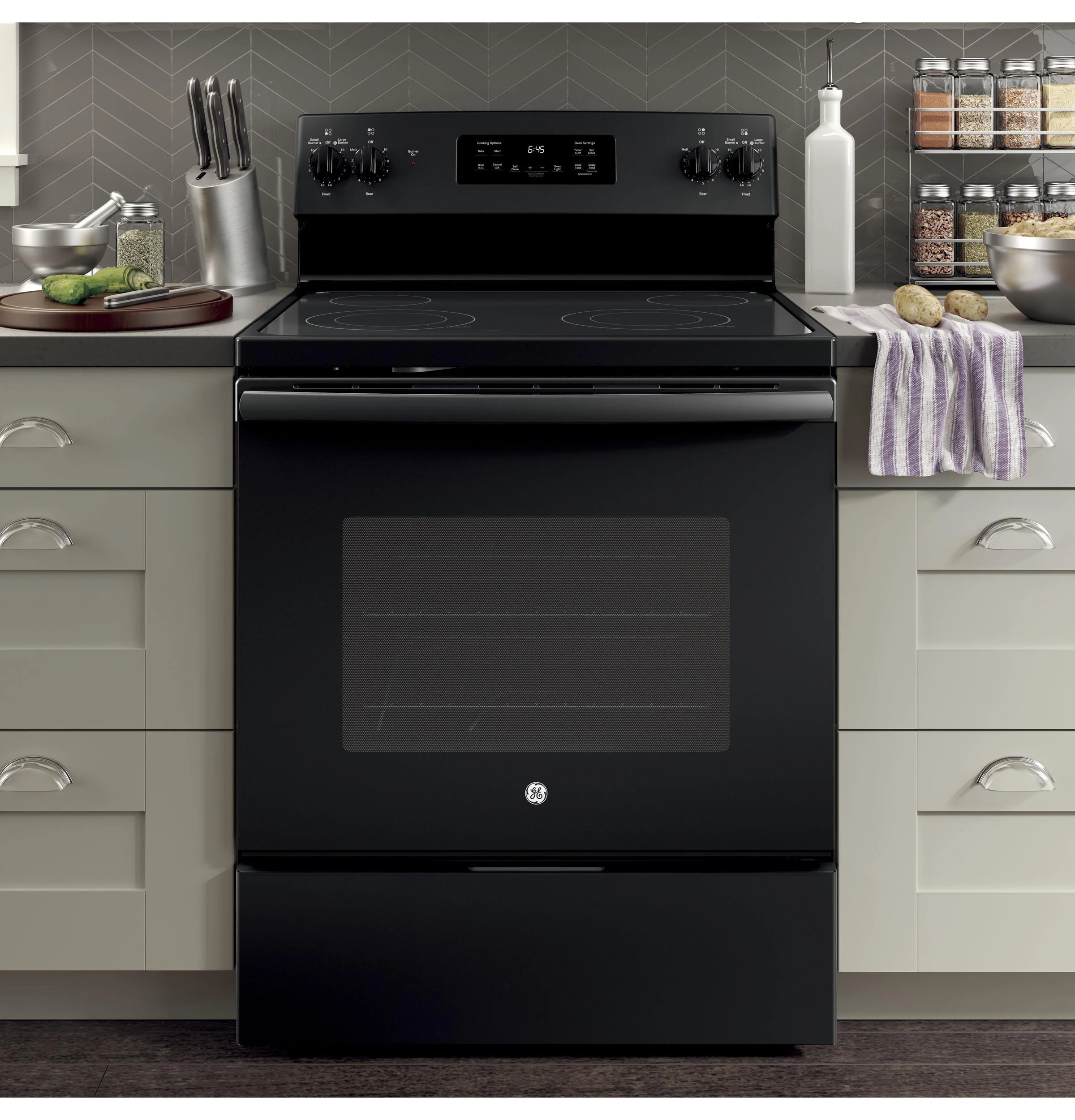 GE® 30" Free-Standing Electric Range - Image 8