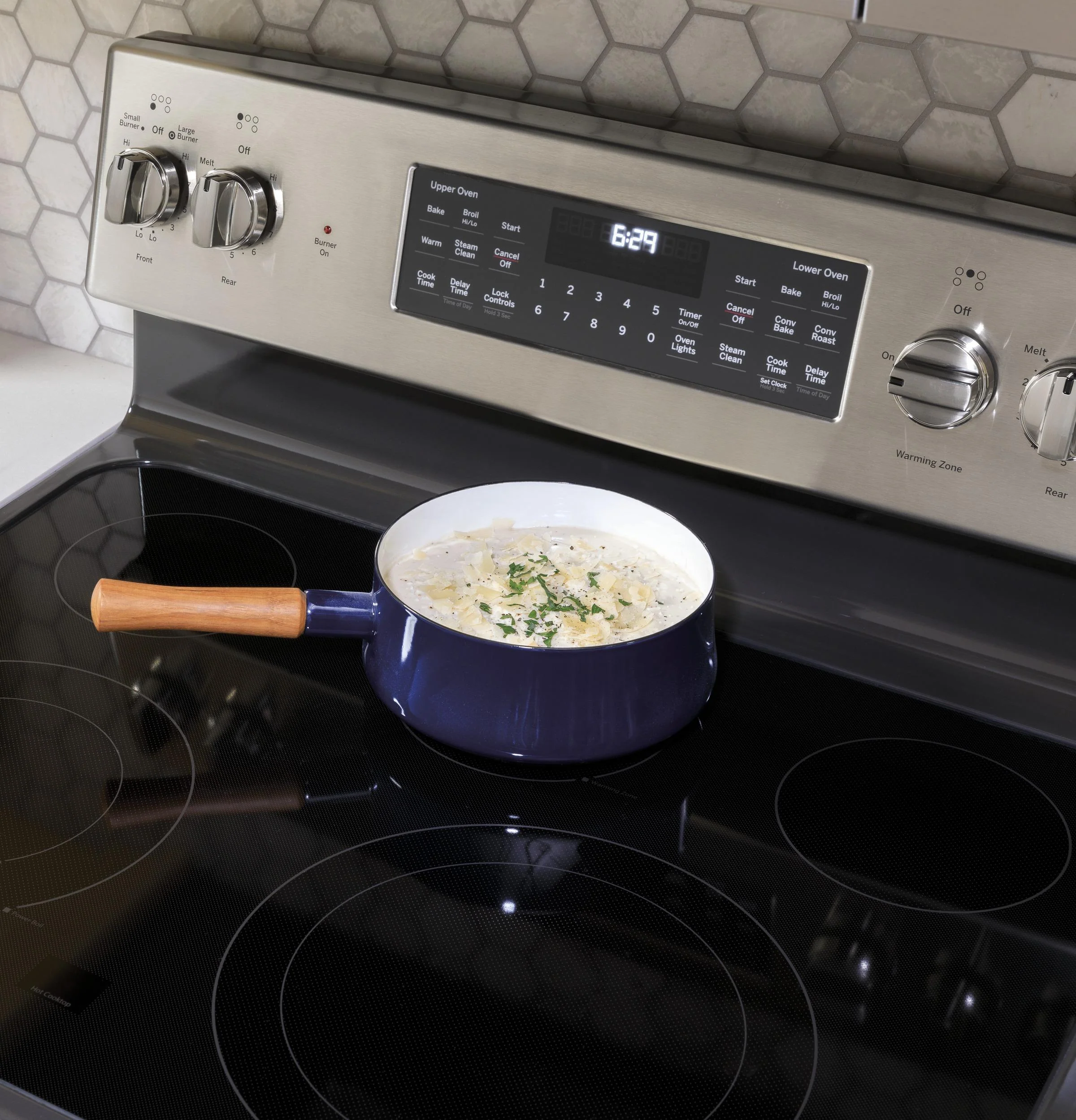 GE® 30" Free-Standing Electric Convection Fingerprint Resistant Range - Image 38