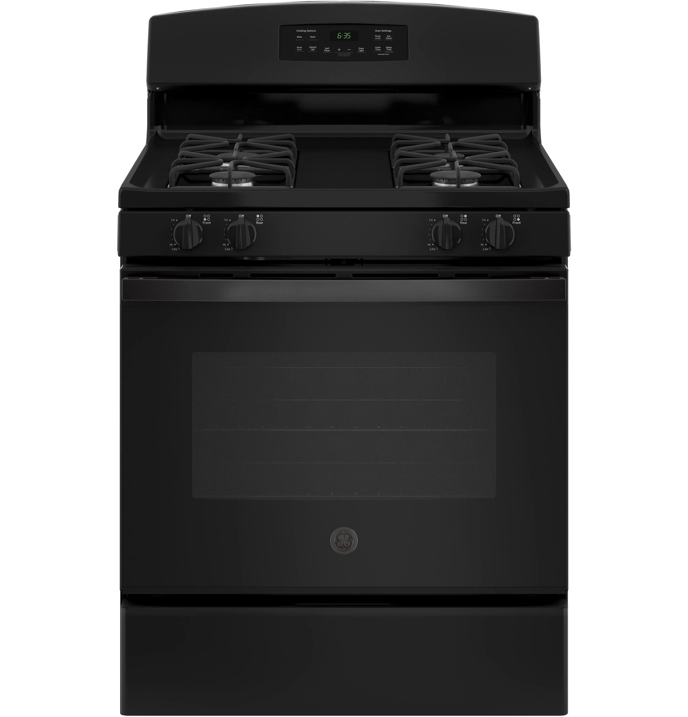 JGB635DEKBB GE® 30" Free-Standing Gas Range