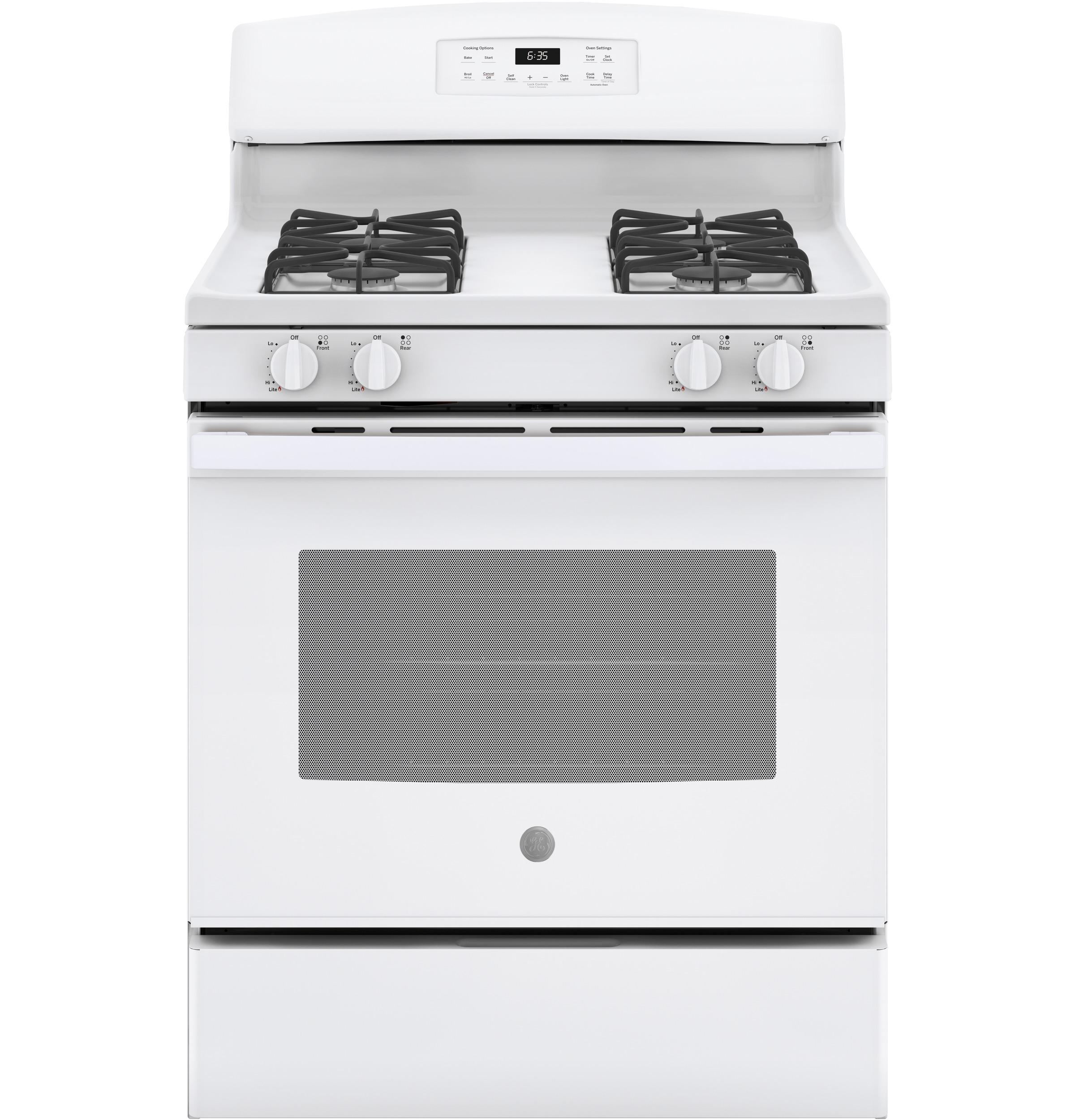 GE® 30" Free-Standing Gas Range