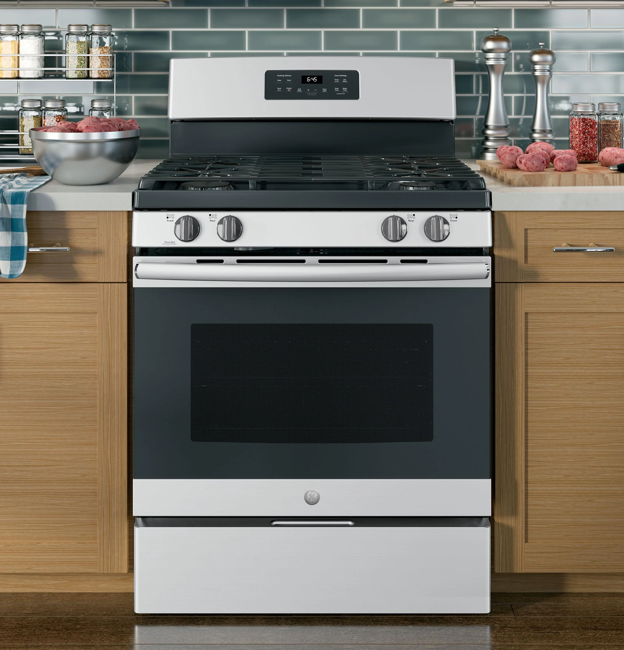 GE® 30" Free-Standing Gas Range - Image 11