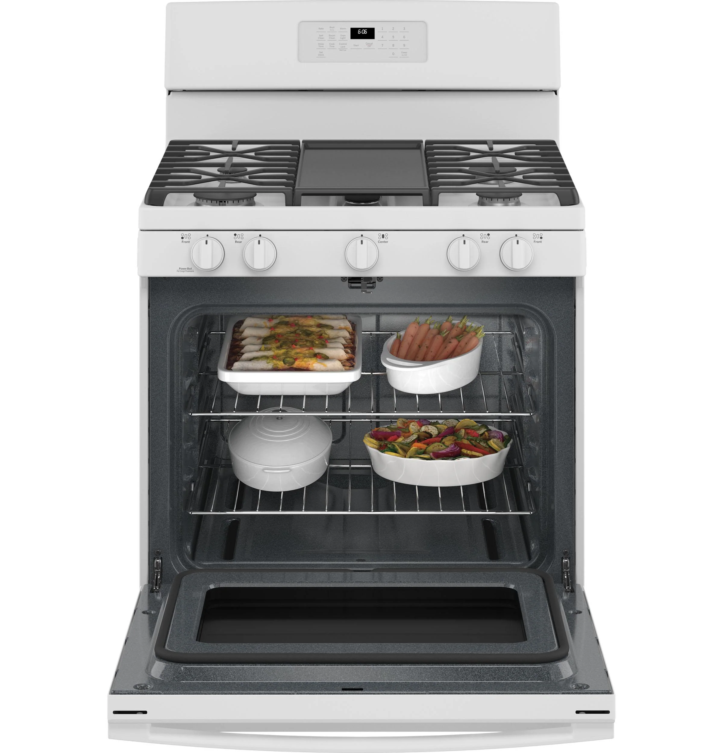 GE® 30" Free-Standing Gas Range - Image 3