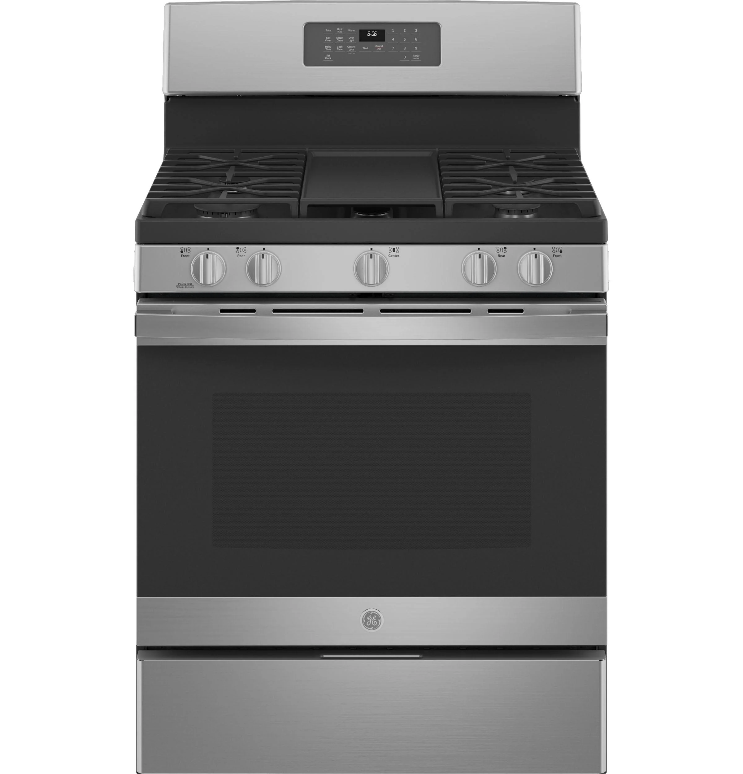 JGB660SPSS GE® 30" Free-Standing Gas Range