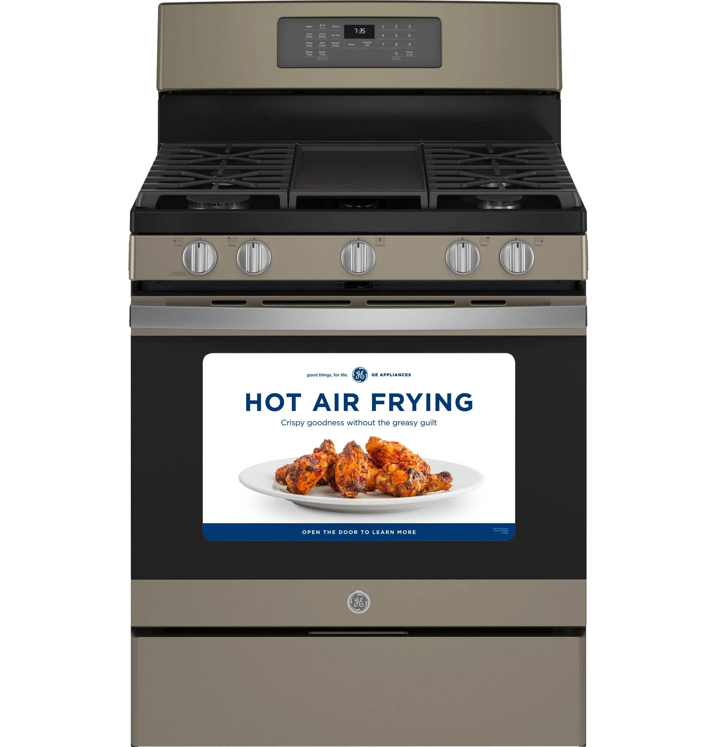 JGB735EPES GE® 30" Free-Standing Gas Convection Range with No Preheat Air Fry - Image 13