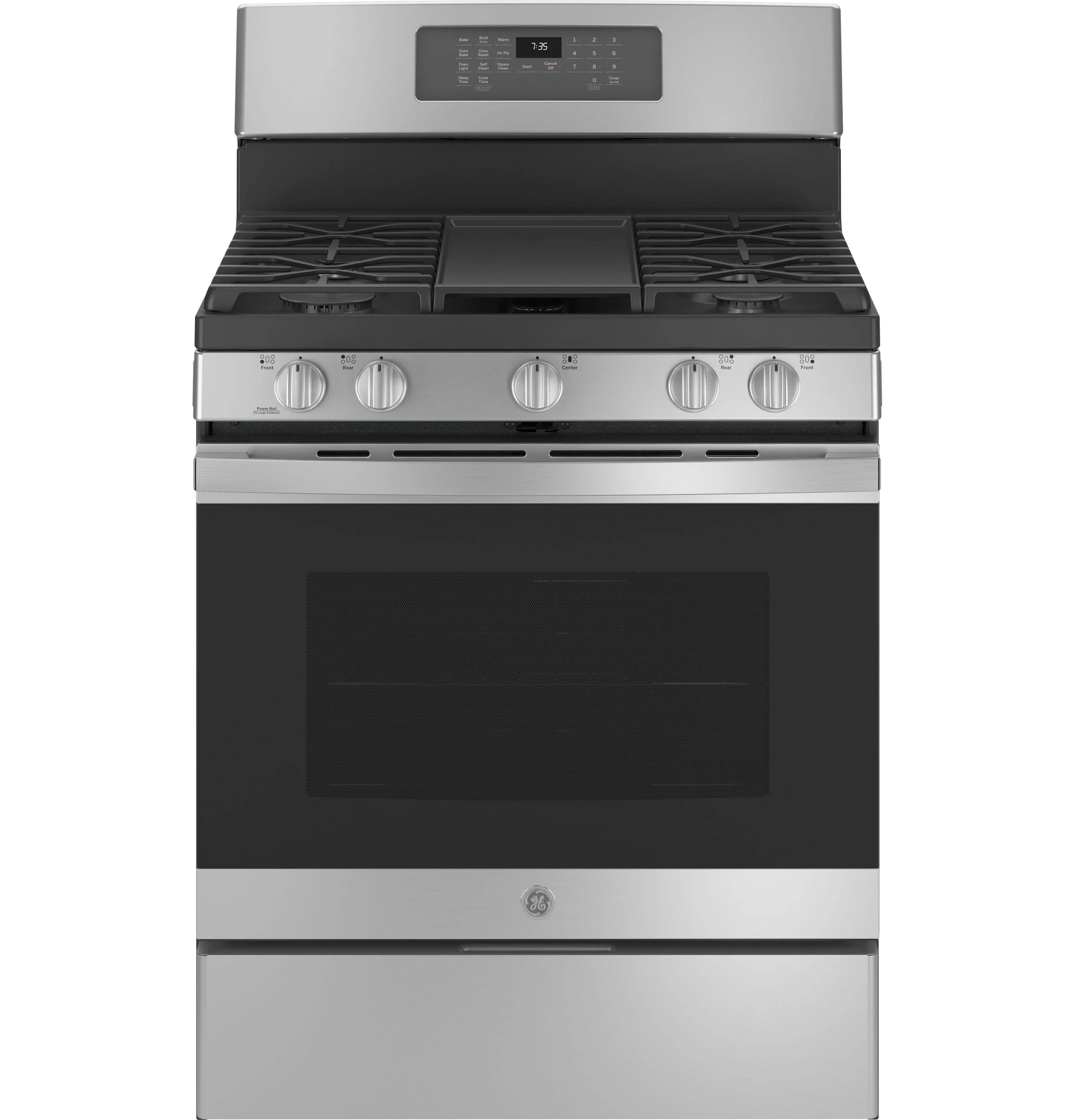 JGB735SPSS GE® 30" Free-Standing Gas Convection Range with No Preheat Air Fry - Image 16