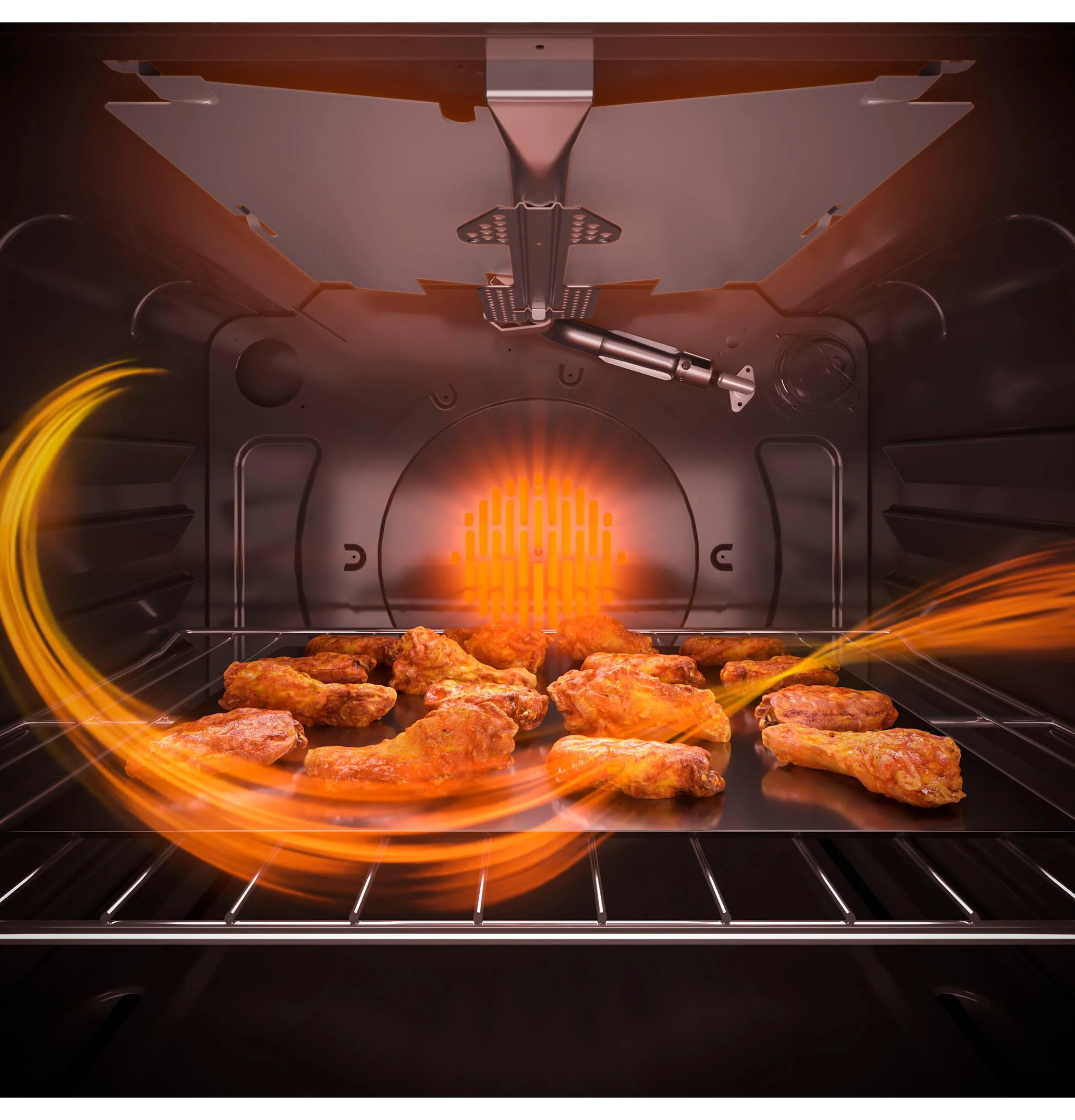 JGS760EPES GE® 30" Slide-In Front-Control Convection Gas Range with No Preheat Air Fry - Image 20