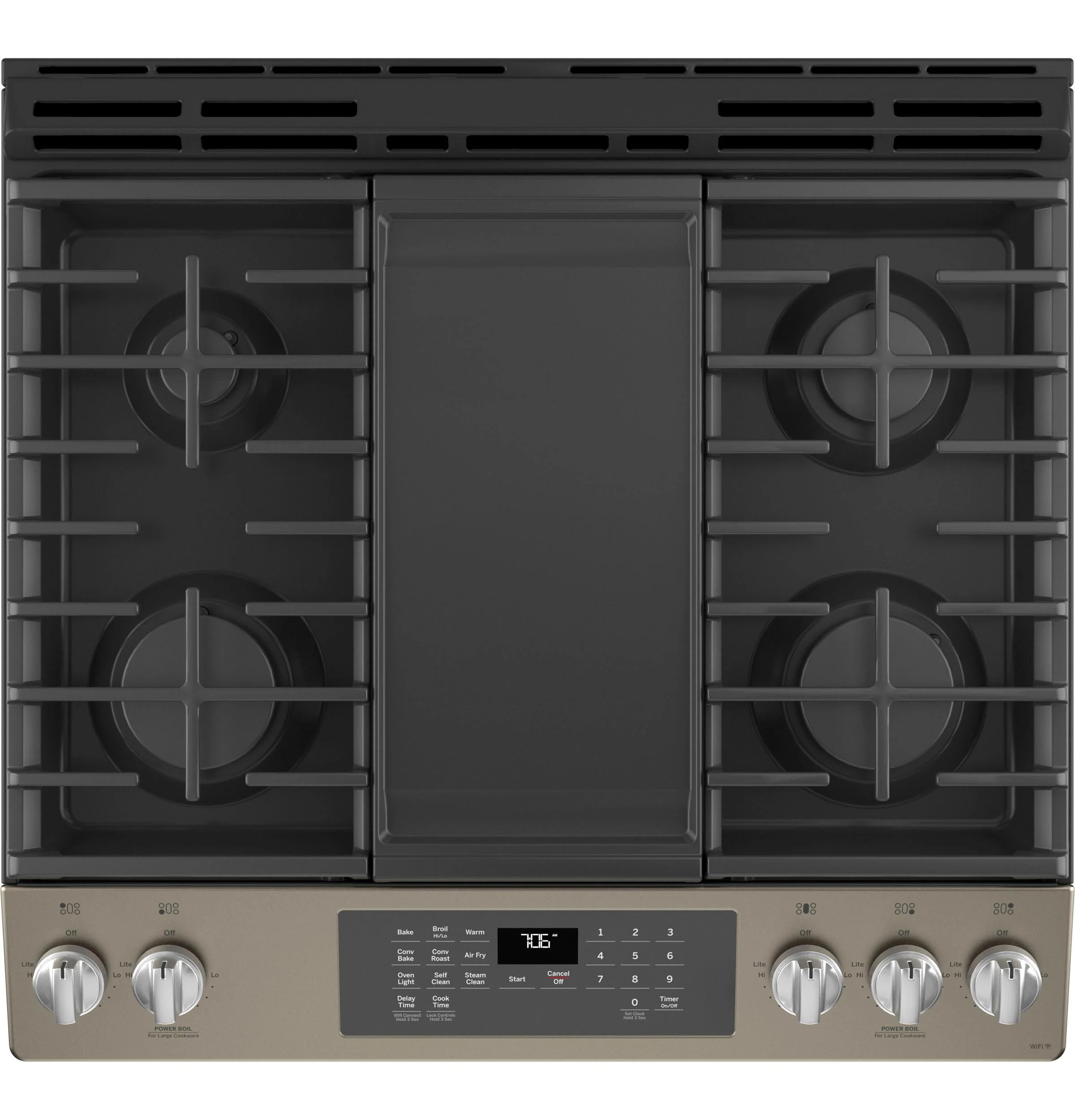 JGS760EPES GE® 30" Slide-In Front-Control Convection Gas Range with No Preheat Air Fry - Image 5