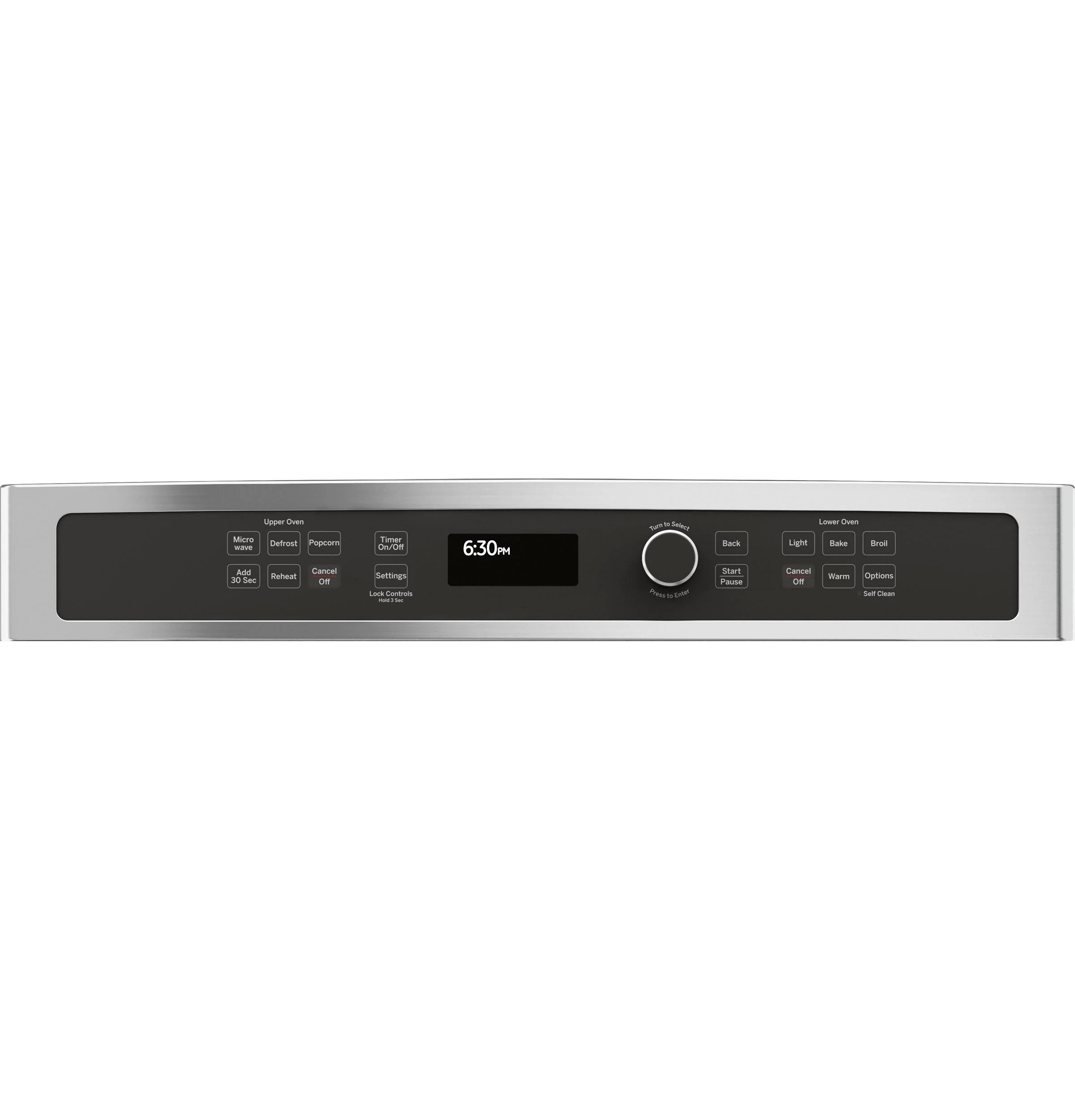 JK3800SHSS GE® 27" Built-In Combination Microwave/Thermal Wall Oven - Image 3