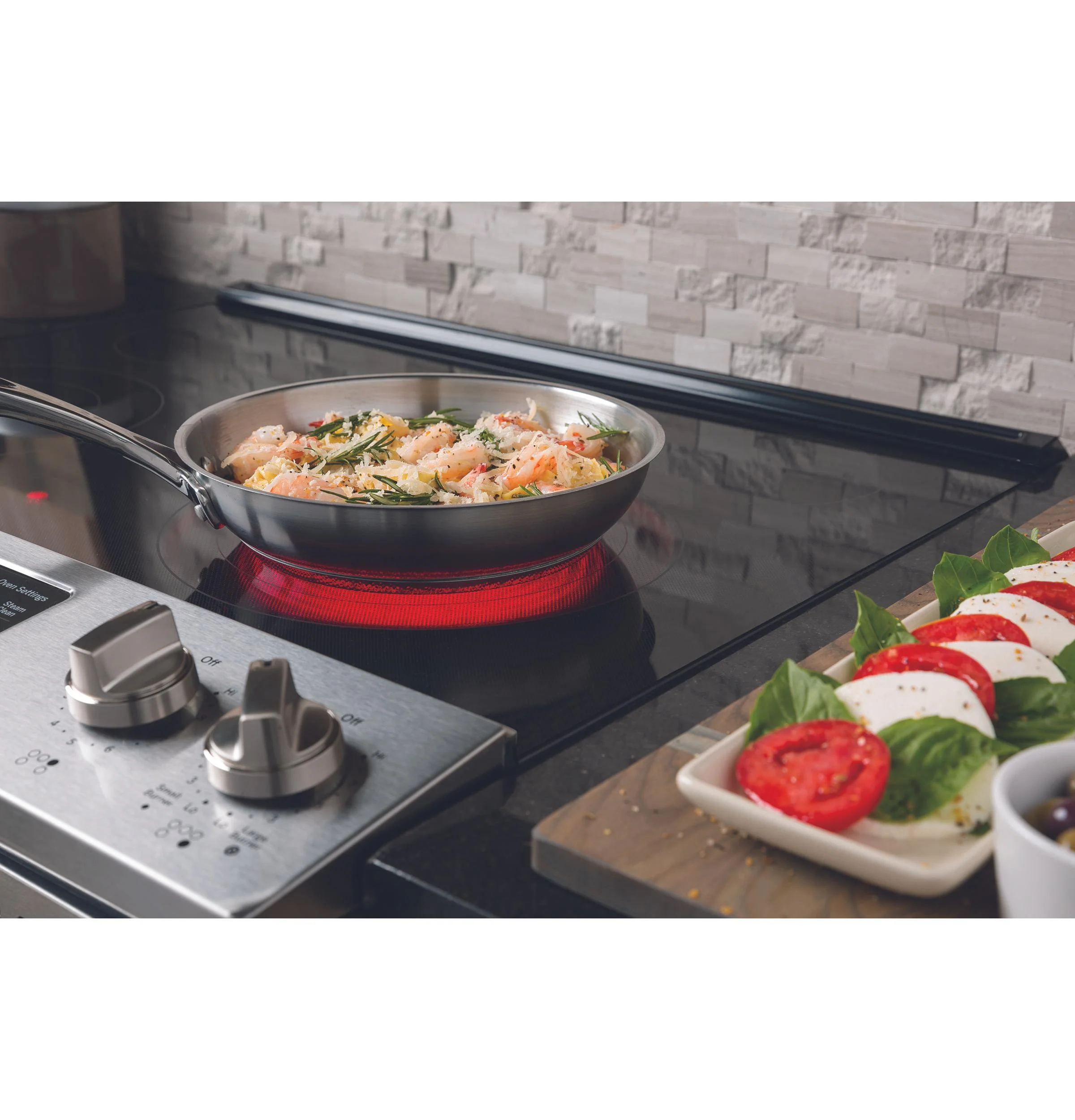 GE® 30" Slide-In Electric Convection Range with No Preheat Air Fry - Image 8
