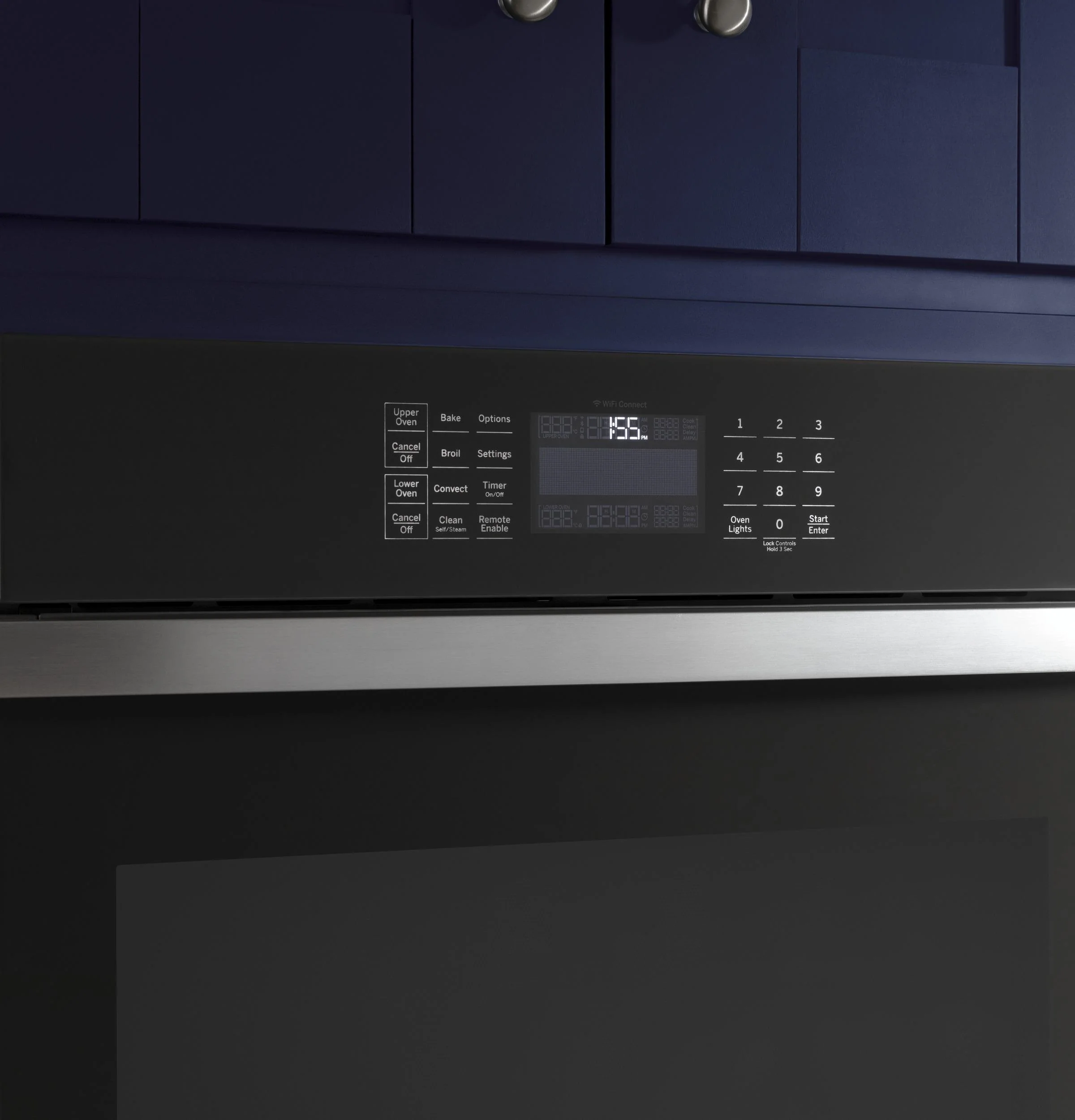 GE® 30" Smart Built-In Self-Clean Convection Double Wall Oven with Never Scrub Racks - Image 15
