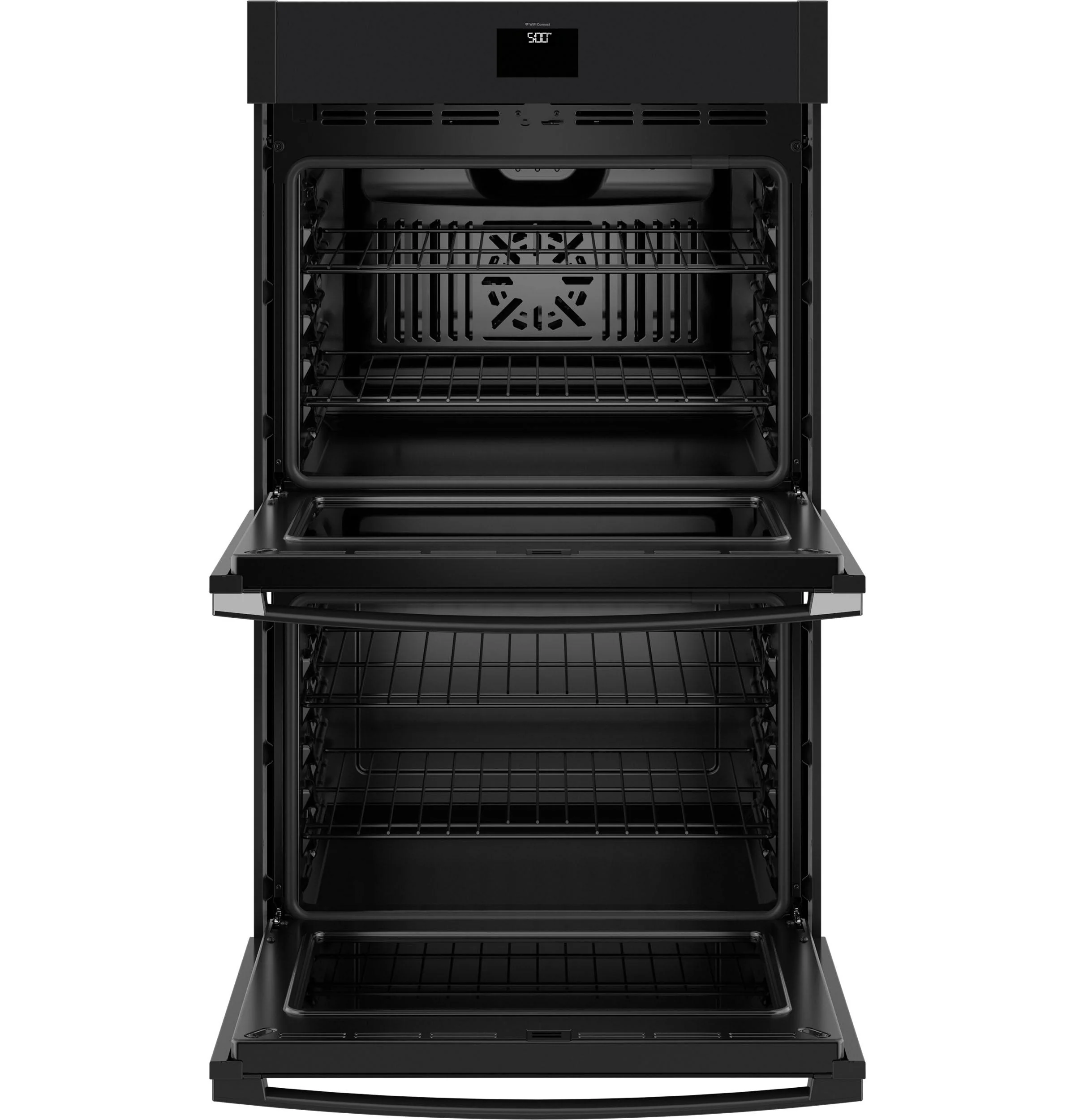 JTD5000DVBB GE® 30" Smart Built-In Self-Clean Convection Double Wall Oven with No Preheat Air Fry - Image 2
