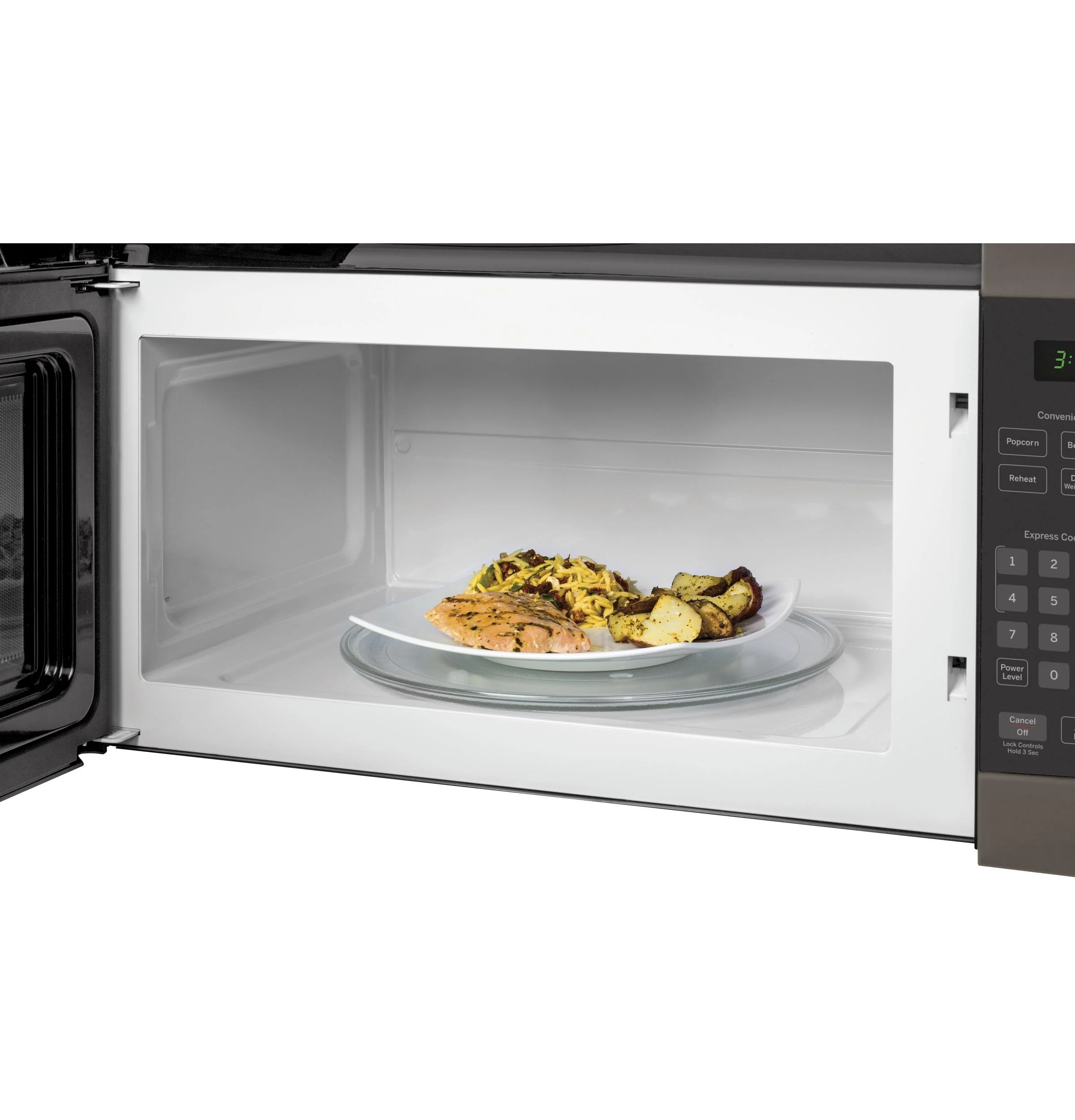 JVM3160EFES GE® 1.6 Cu. Ft. Over-the-Range Microwave Oven - Image 3