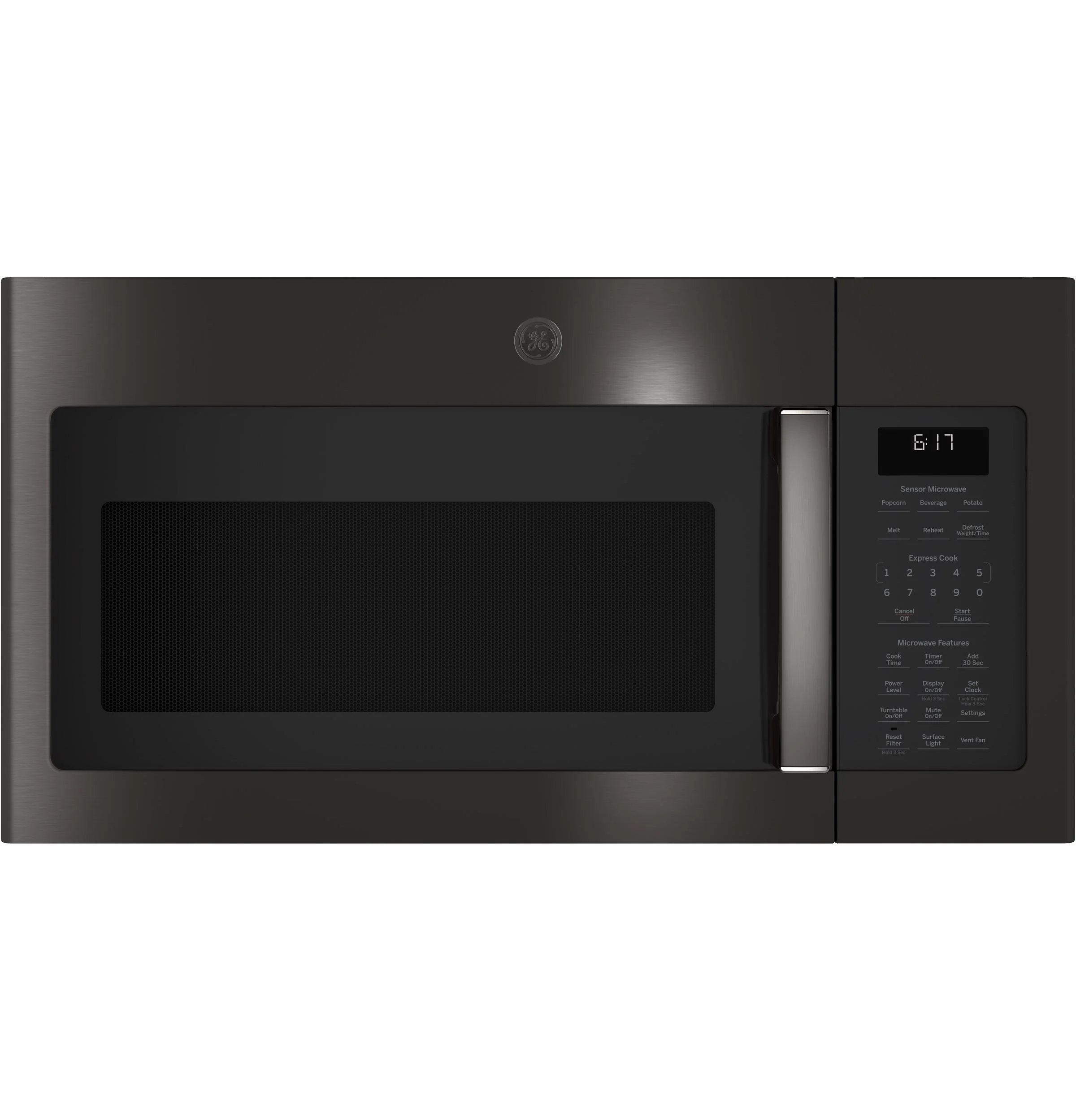 JVM6175BLTS GE® 1.7 Cu. Ft. Over-the-Range Sensor Microwave Oven