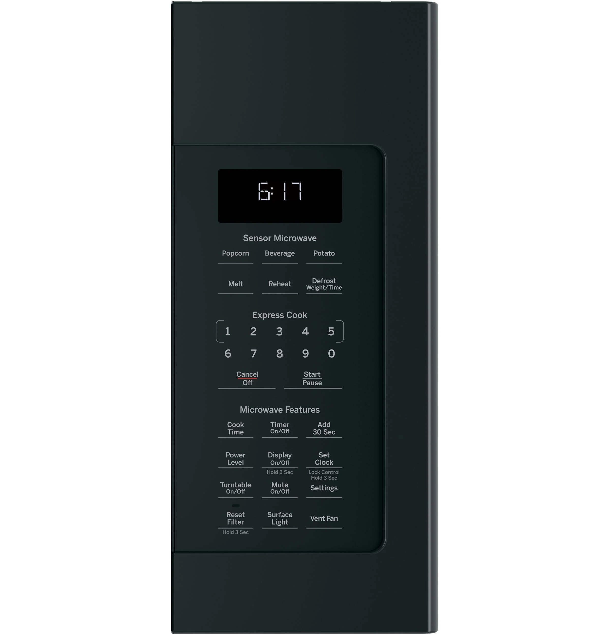 JVM6175DKBB GE® 1.7 Cu. Ft. Over-the-Range Sensor Microwave Oven - Image 2