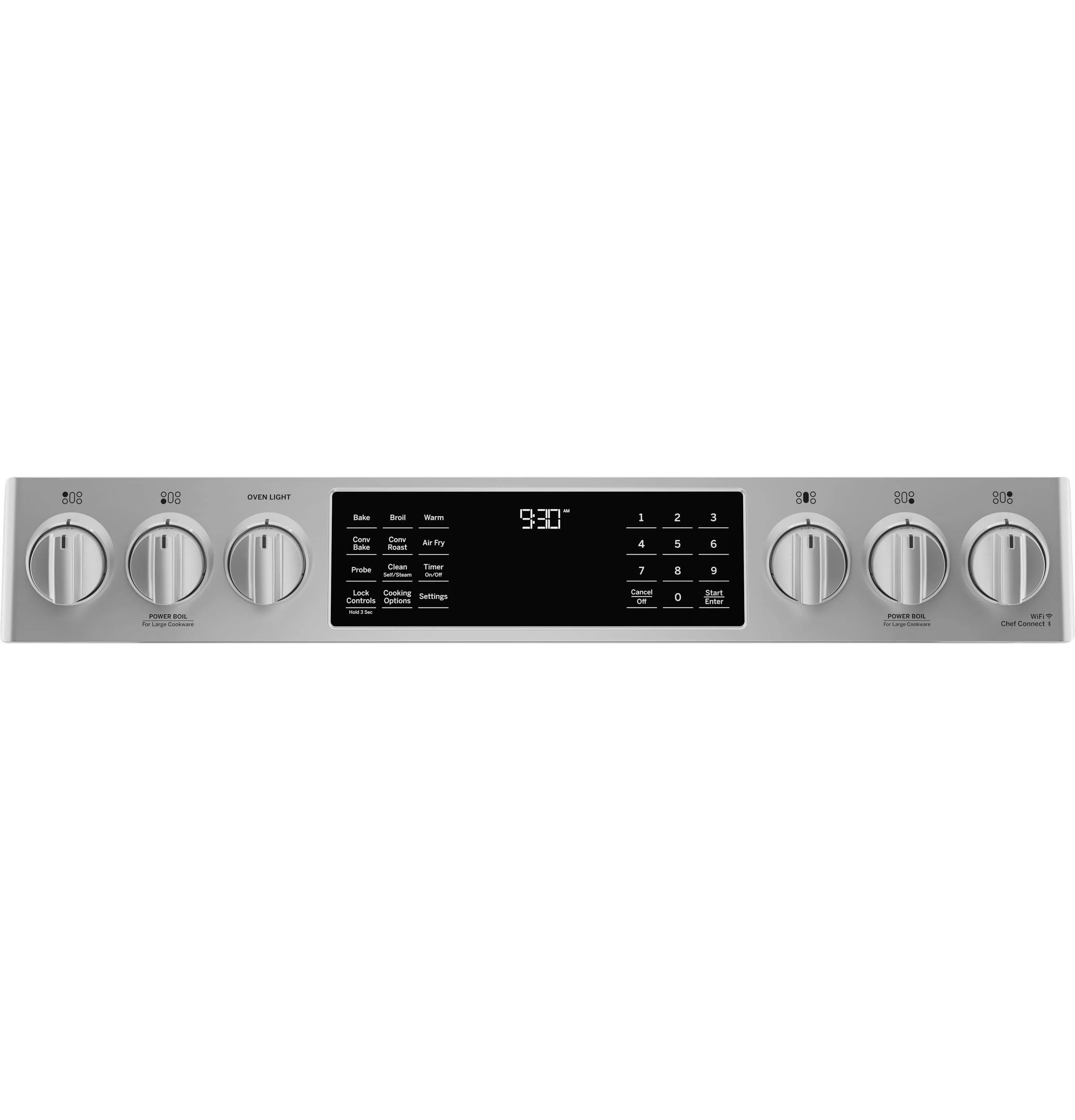 P2S930YPFS GE Profile™ 30" Smart Dual Fuel Slide-In Front-Control Fingerprint Resistant Range - Image 4