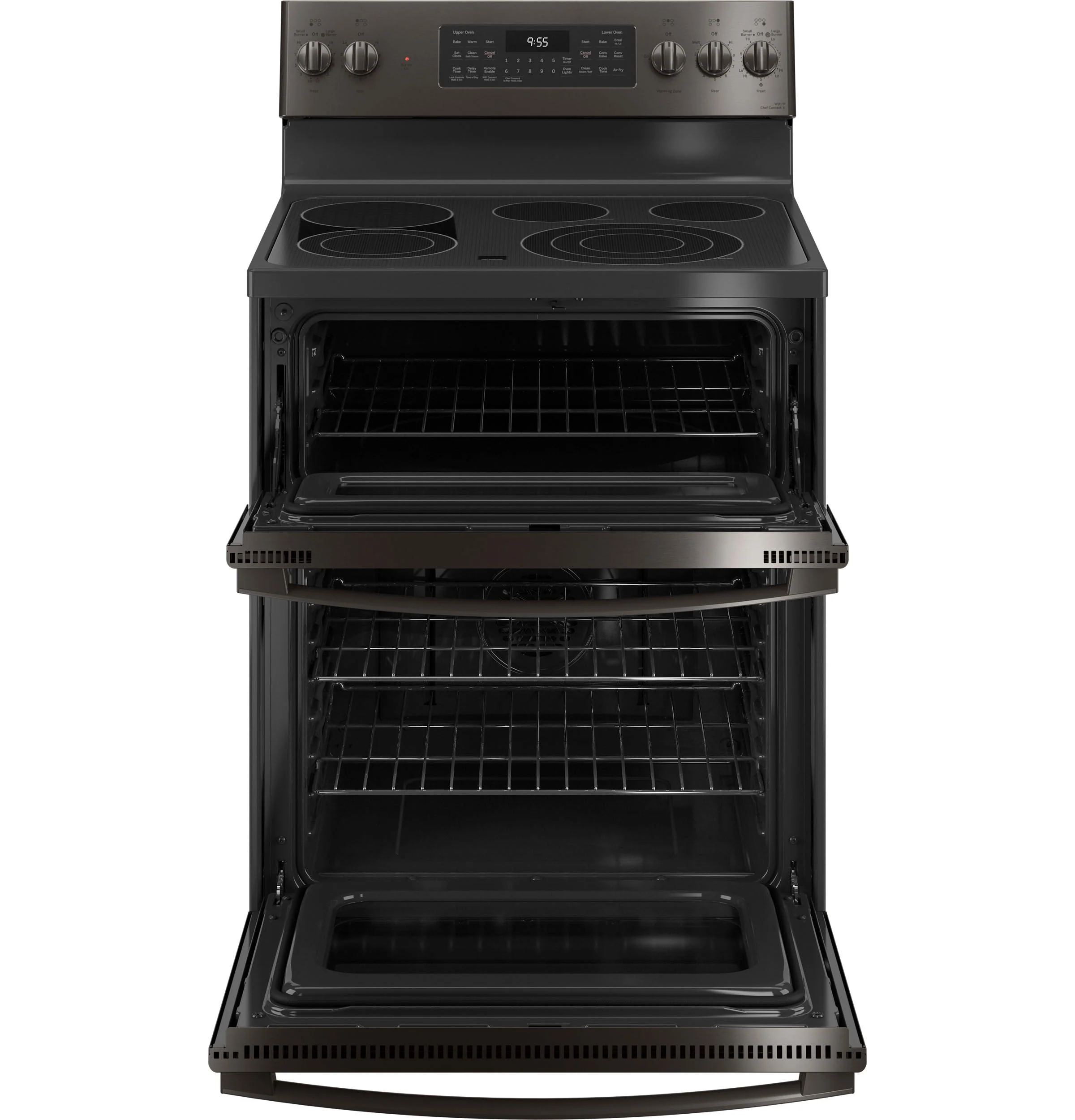 PB965BPTS GE Profile™ 30" Smart Free-Standing Electric Double Oven Convection Range with No Preheat Air Fry - Image 2