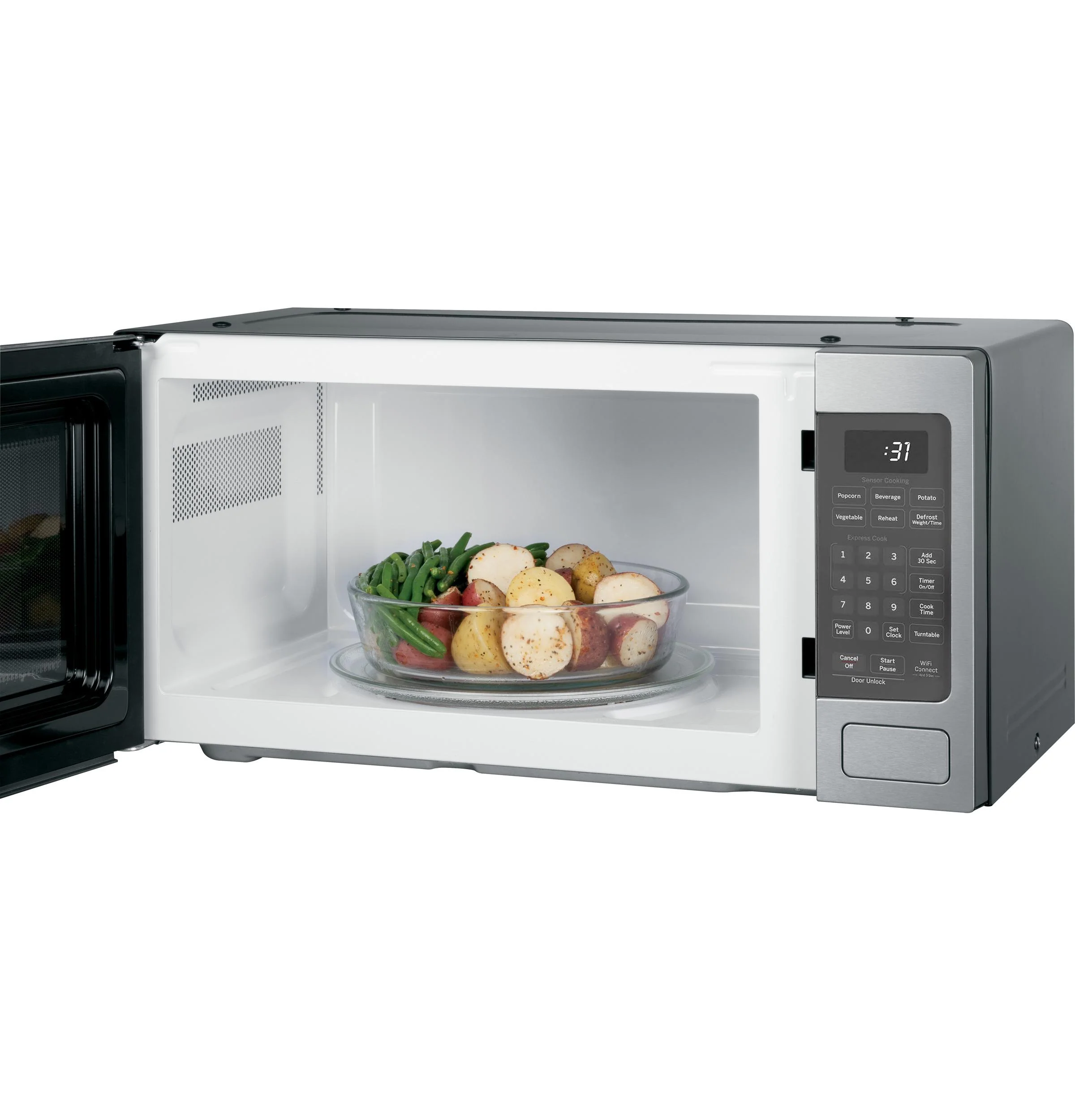 PCHK11S1WSS GE Profile™ 1.1 Cu. Ft. Countertop Microwave Oven - Image 3
