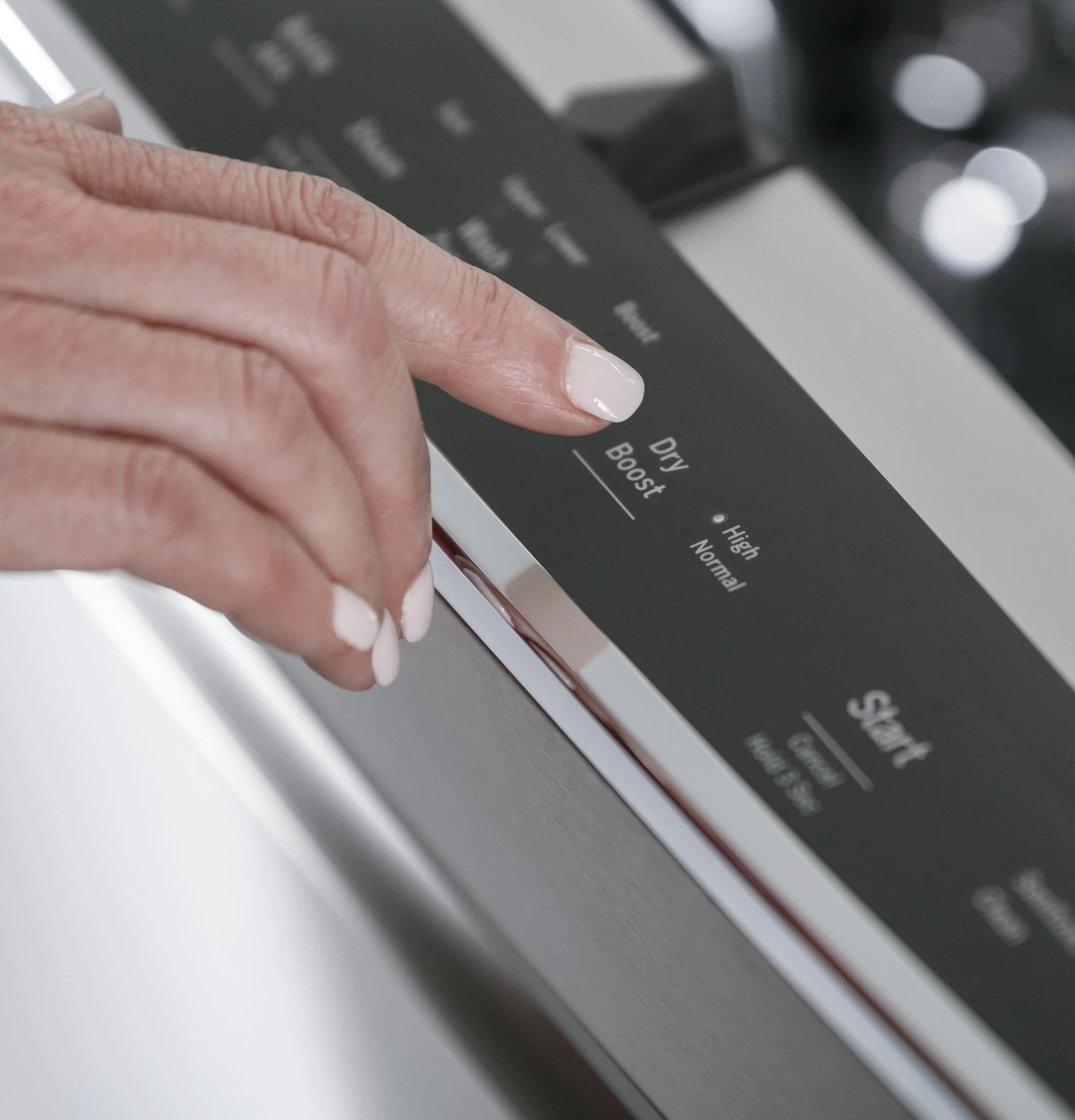 GE Profile™ Fingerprint Resistant Top Control with Stainless Steel Interior Dishwasher with Sanitize Cycle & Dry Boost with Fan Assist - Image 12