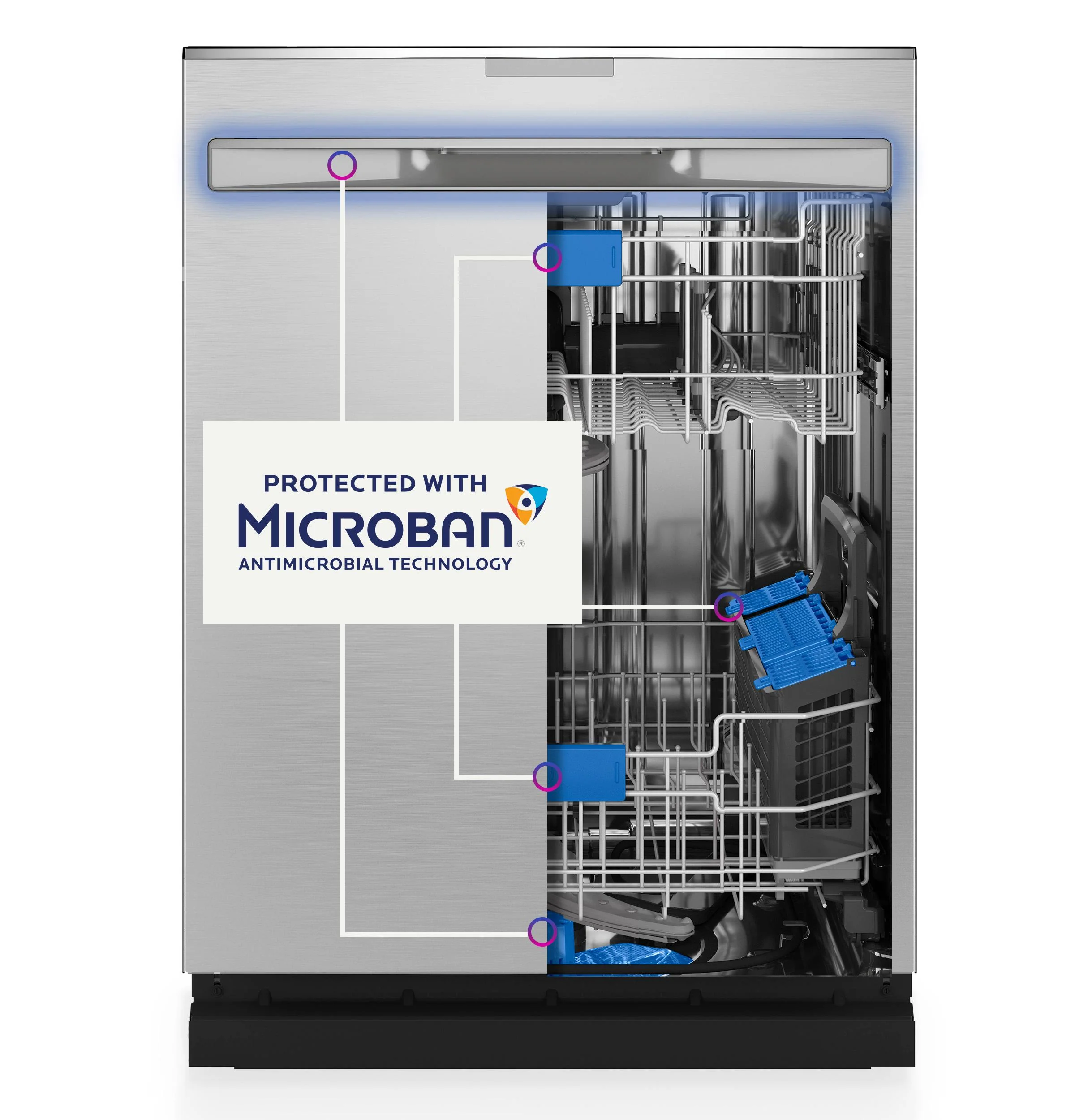 GE Profile™ ENERGY STAR® UltraFresh System Dishwasher with Stainless Steel Interior - Image 13