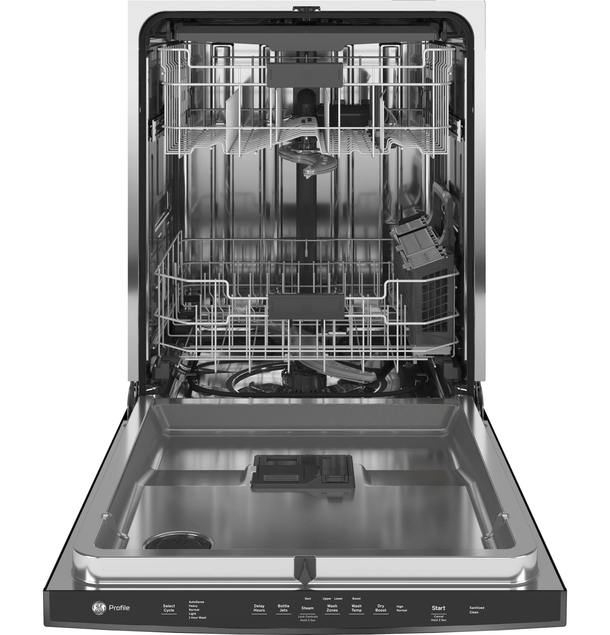 GE Profile™ ENERGY STAR® Top Control with Stainless Steel Interior Dishwasher with Sanitize Cycle & Dry Boost with Fan Assist - Image 5