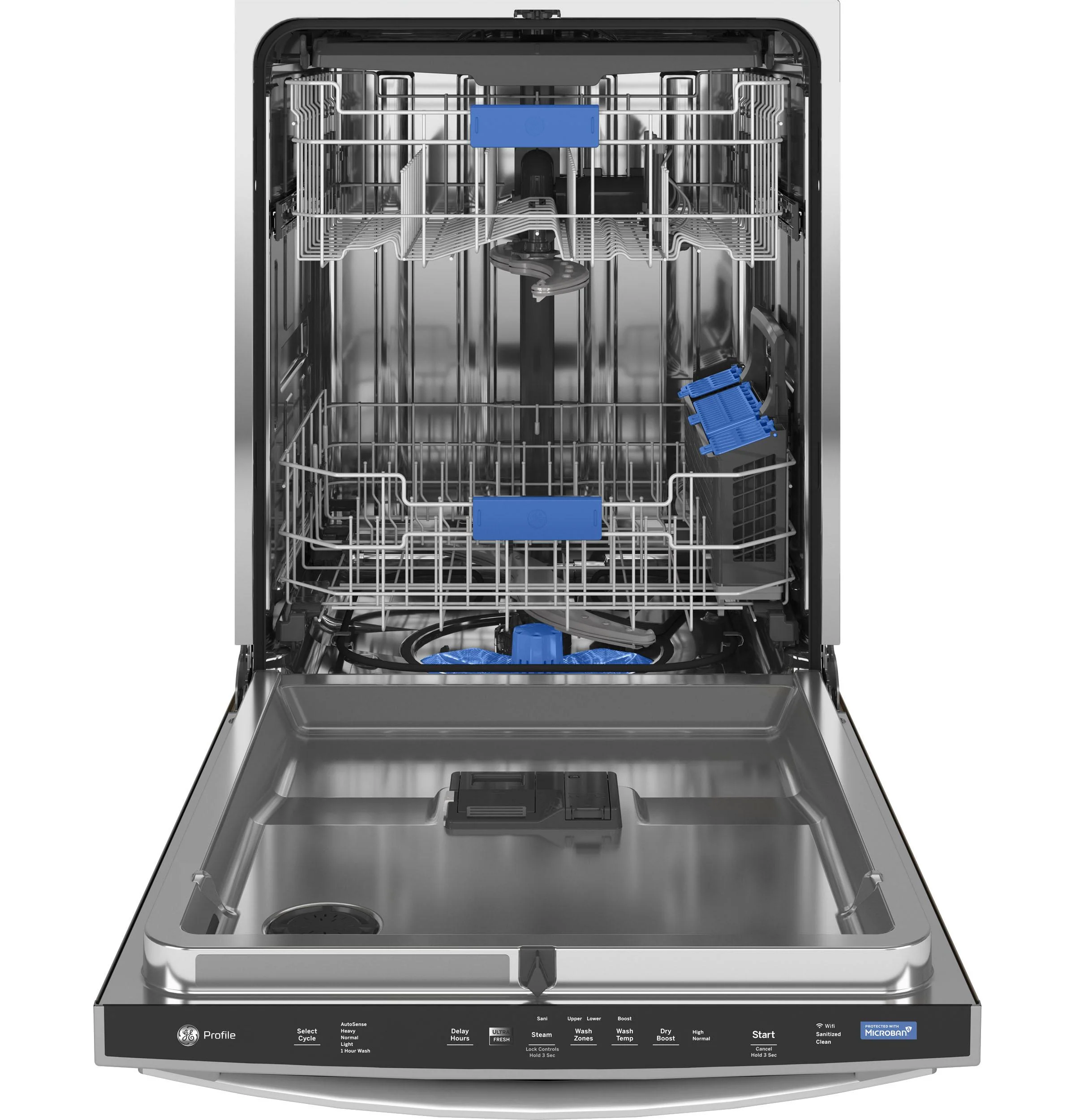 GE Profile™ ENERGY STAR® UltraFresh System Dishwasher with Stainless Steel Interior - Image 3