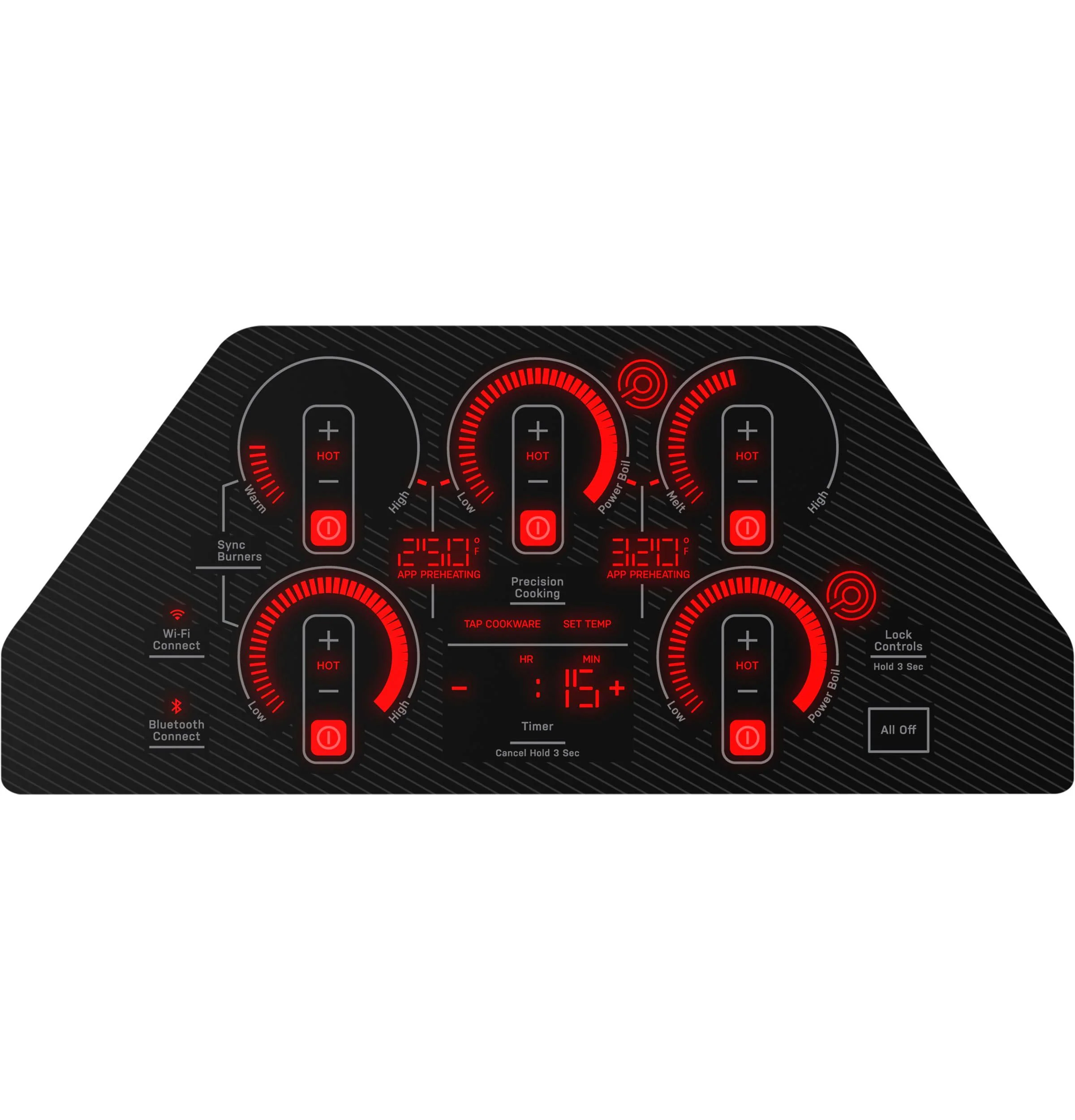 PEP9036DTBB GE Profile™ 36" Built-In Touch Control Cooktop - Image 4