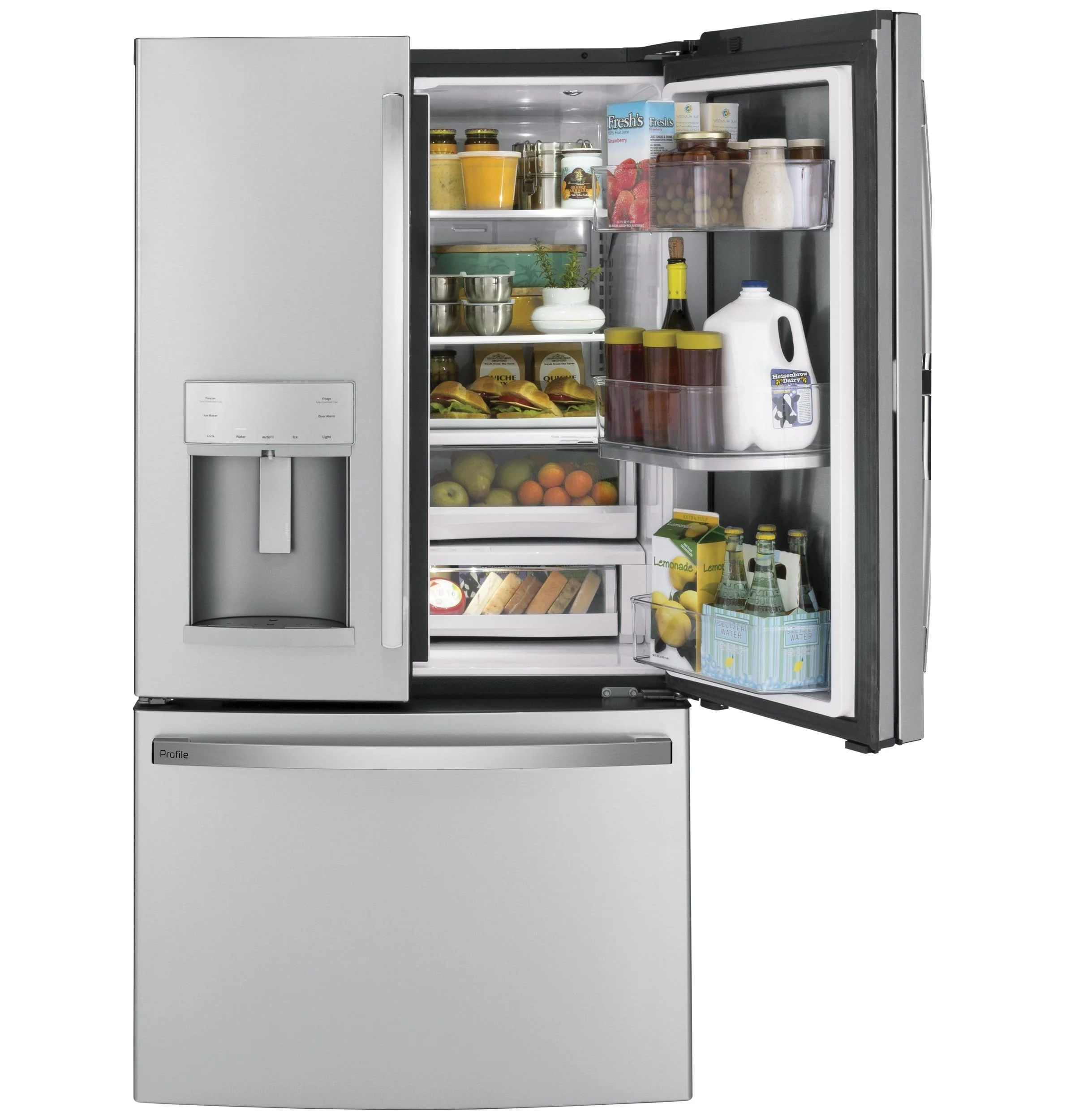 PFD28KYNFS GE Profile™ 27.7 Cu. Ft. Fingerprint Resistant French-Door Refrigerator with Door In Door and Hands-Free AutoFill - Image 13