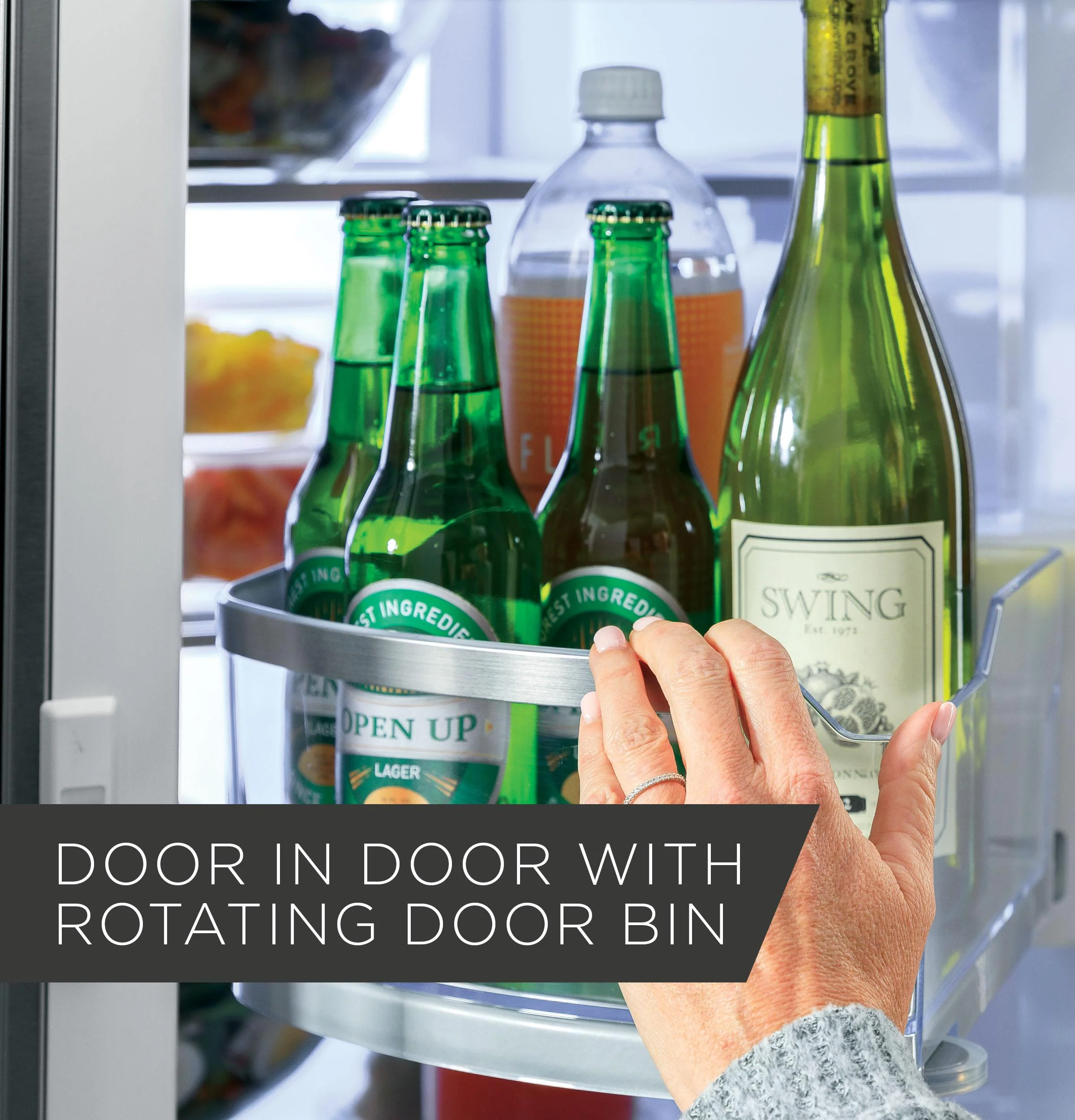 PFD28KYNFS GE Profile™ 27.7 Cu. Ft. Fingerprint Resistant French-Door Refrigerator with Door In Door and Hands-Free AutoFill - Image 22