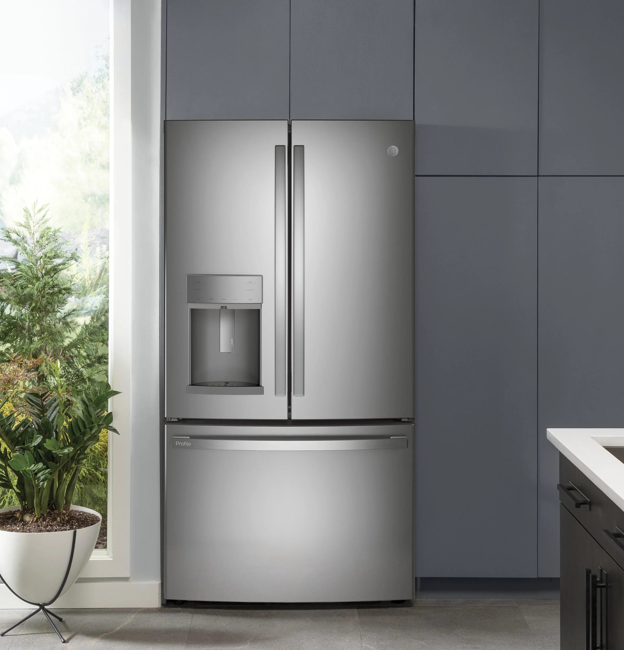 PFD28KYNFS GE Profile™ 27.7 Cu. Ft. Fingerprint Resistant French-Door Refrigerator with Door In Door and Hands-Free AutoFill - Image 26
