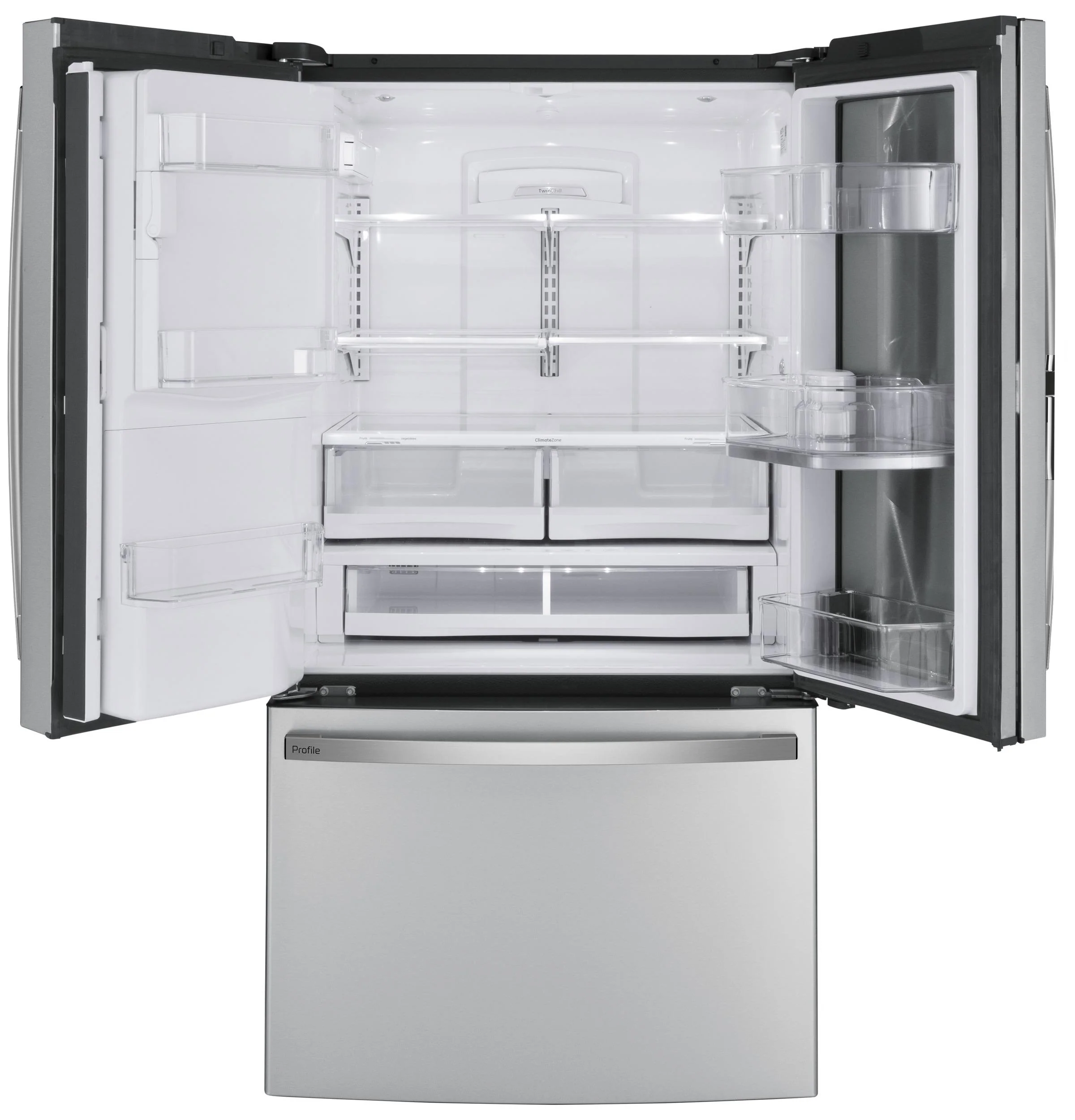 PFD28KYNFS GE Profile™ 27.7 Cu. Ft. Fingerprint Resistant French-Door Refrigerator with Door In Door and Hands-Free AutoFill - Image 29