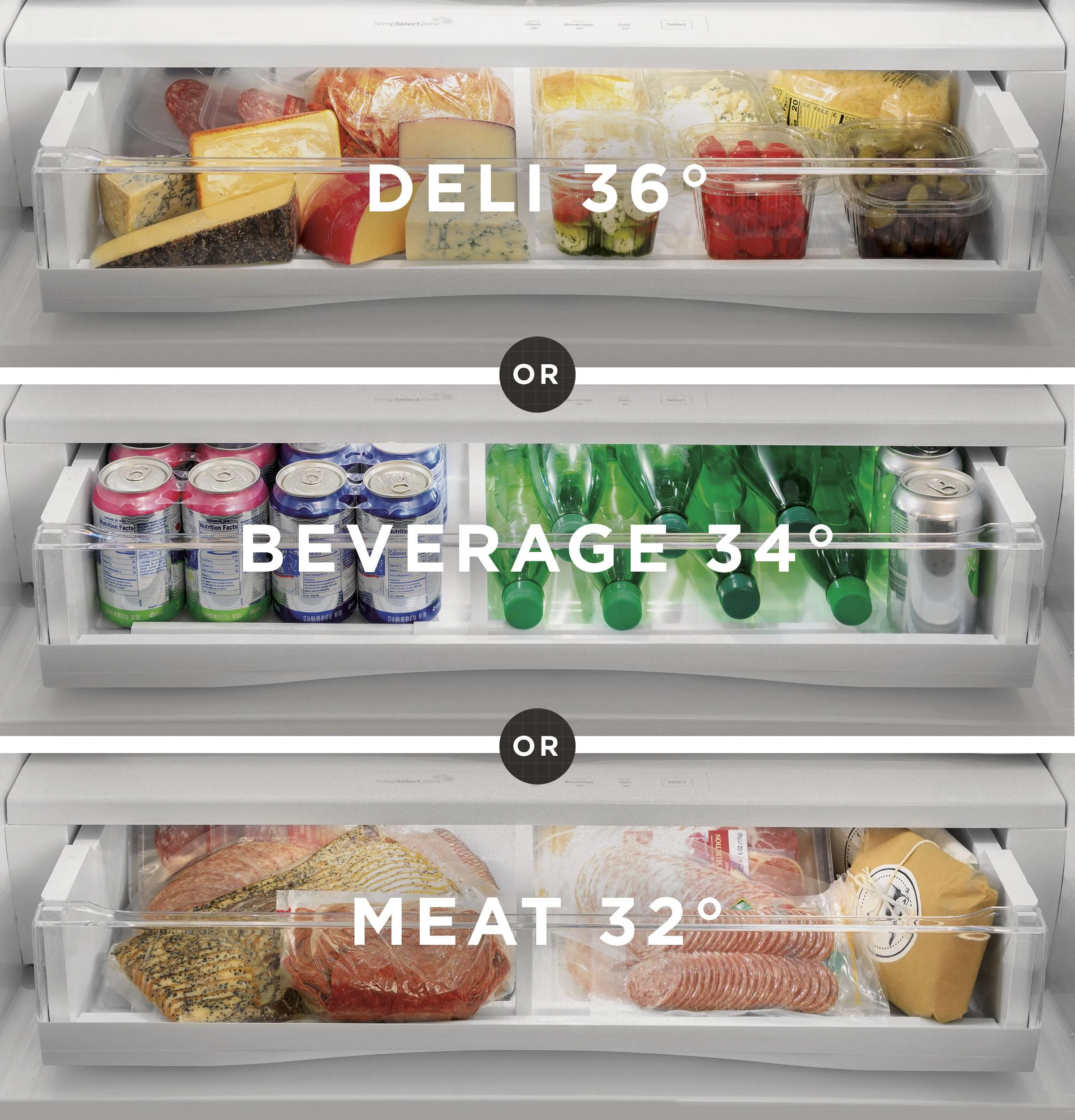 PFD28KYNFS GE Profile™ 27.7 Cu. Ft. Fingerprint Resistant French-Door Refrigerator with Door In Door and Hands-Free AutoFill - Image 42