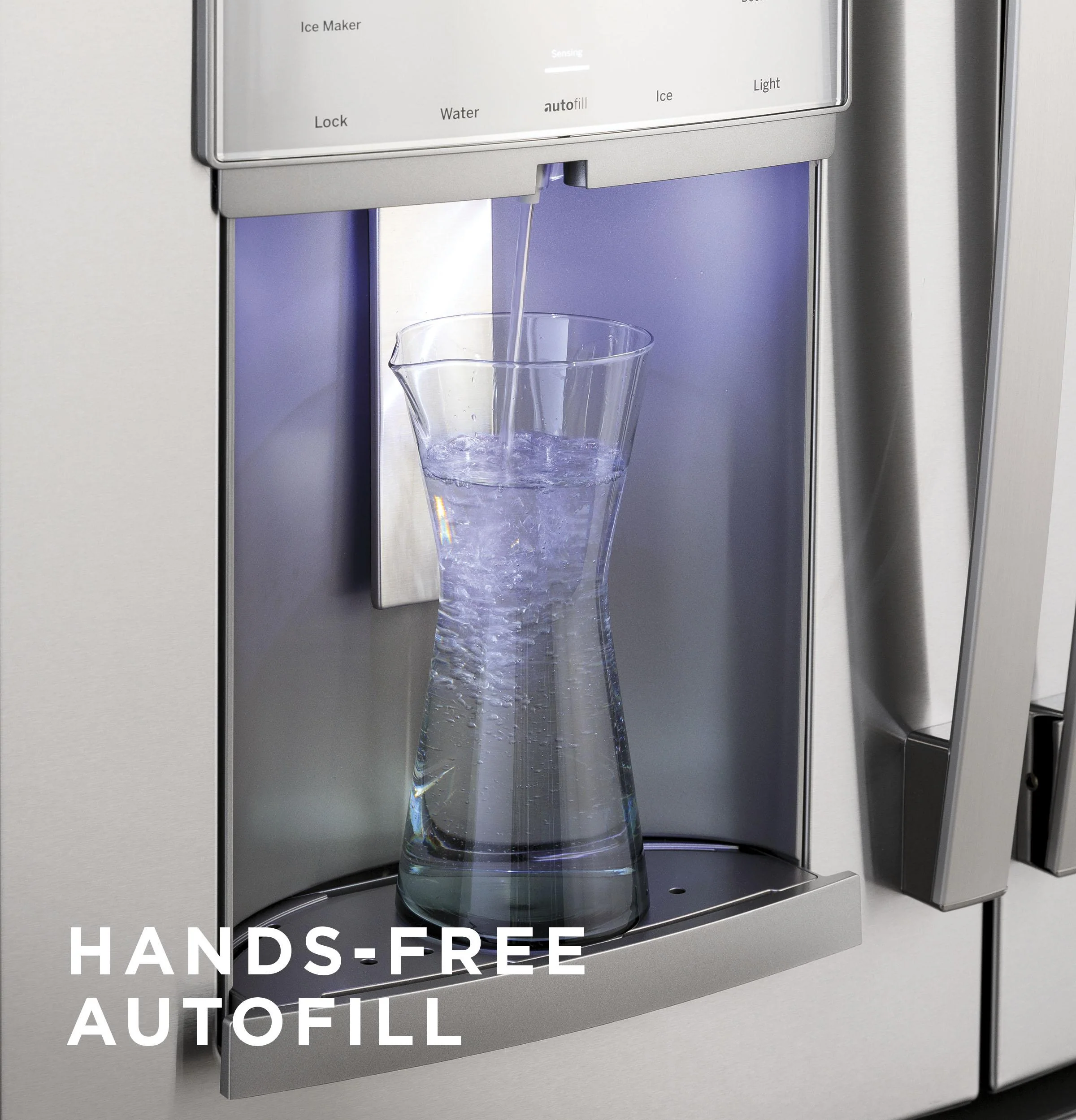 PFD28KYNFS GE Profile™ 27.7 Cu. Ft. Fingerprint Resistant French-Door Refrigerator with Door In Door and Hands-Free AutoFill - Image 43
