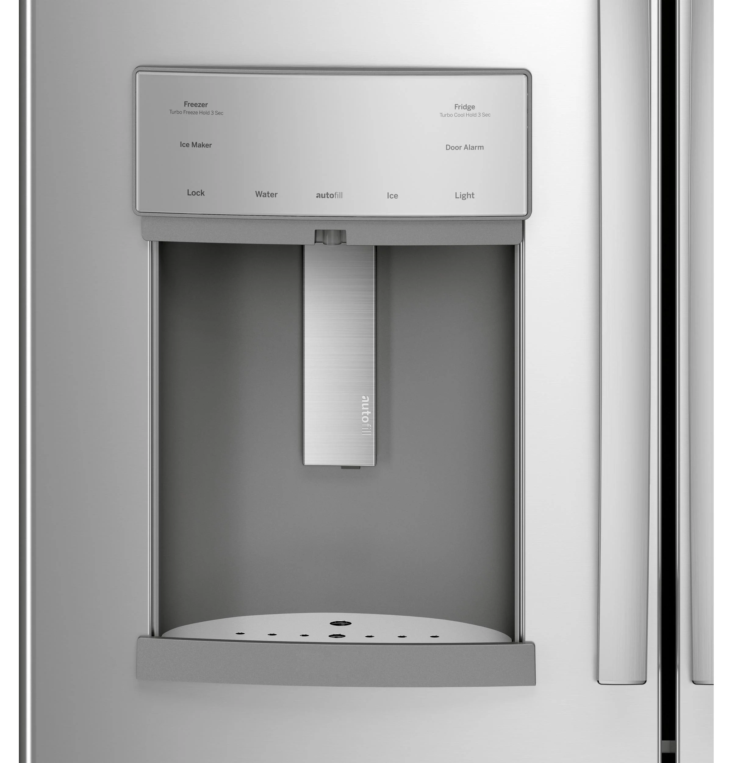 PFE28KYNFS GE Profile™ ENERGY STAR® 27.7 Cu. Ft. Fingerprint Resistant French-Door Refrigerator with Hands-Free AutoFill - Image 4