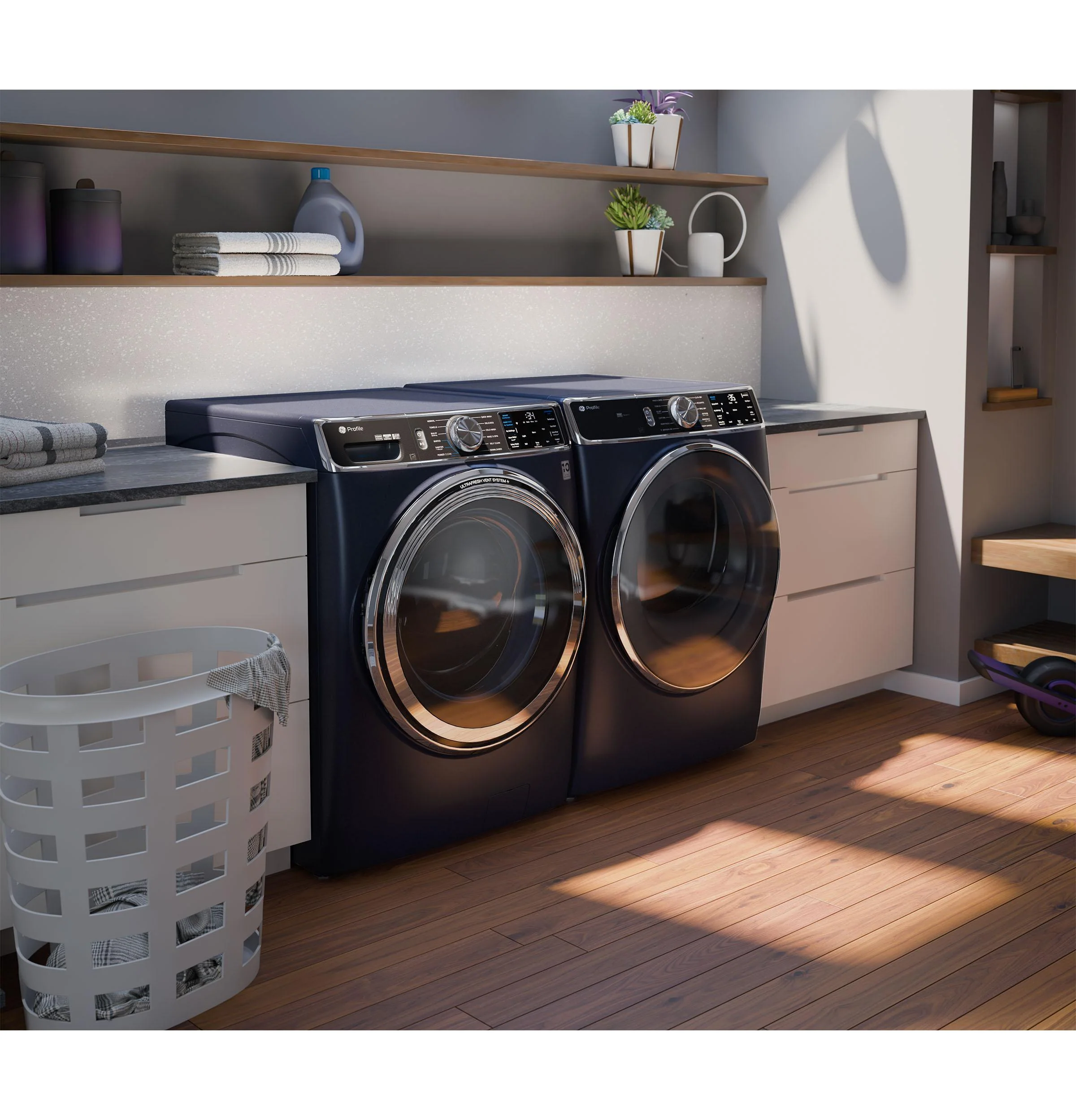 PFW870SPVRS GE Profile™ 5.3 cu. ft. Capacity Smart Front Load ENERGY STAR® Washer with UltraFresh™ Vent System+ with OdorBlock™ - Image 15