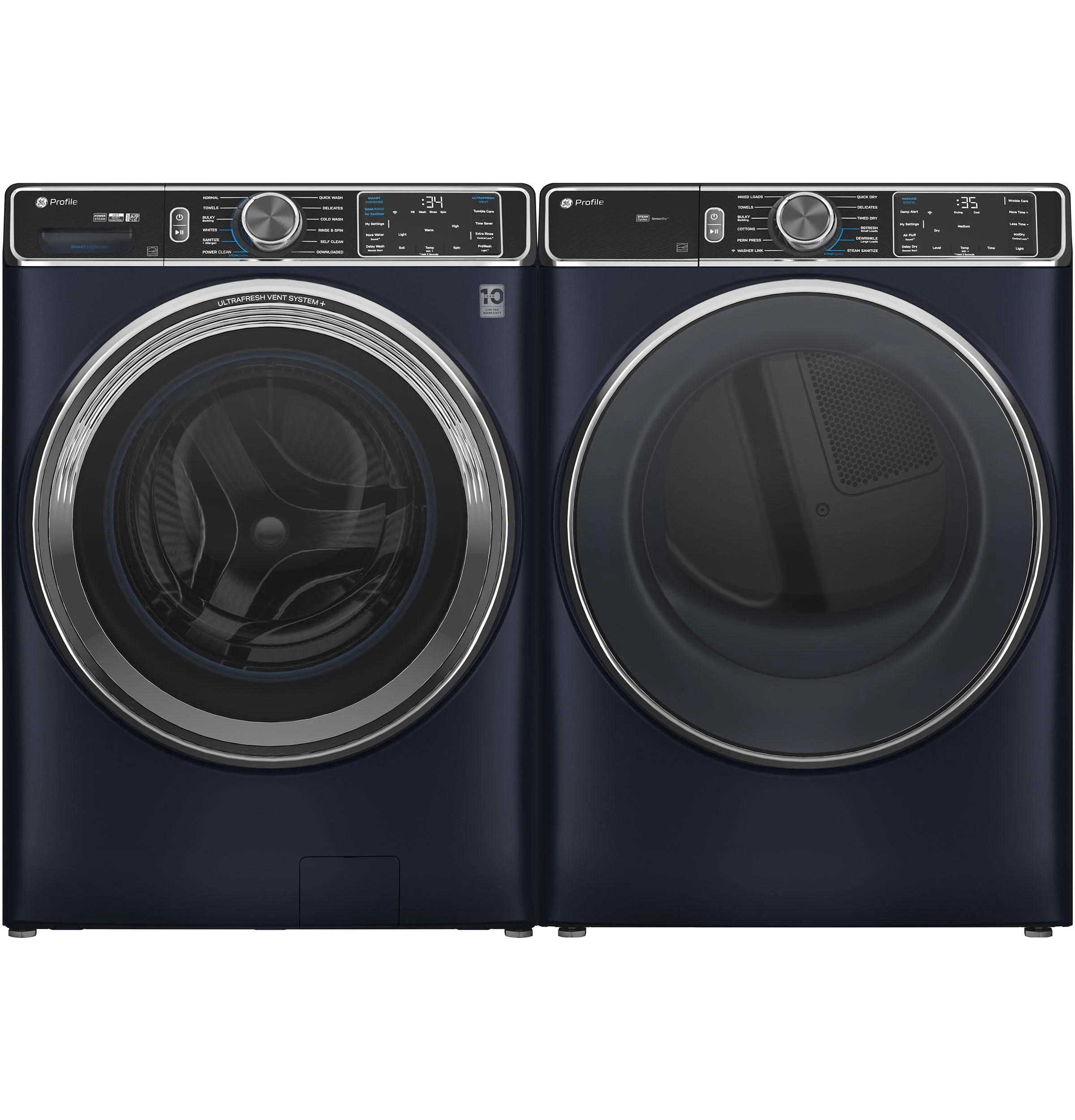 PFW870SPVRS GE Profile™ 5.3 cu. ft. Capacity Smart Front Load ENERGY STAR® Washer with UltraFresh™ Vent System+ with OdorBlock™ - Image 19
