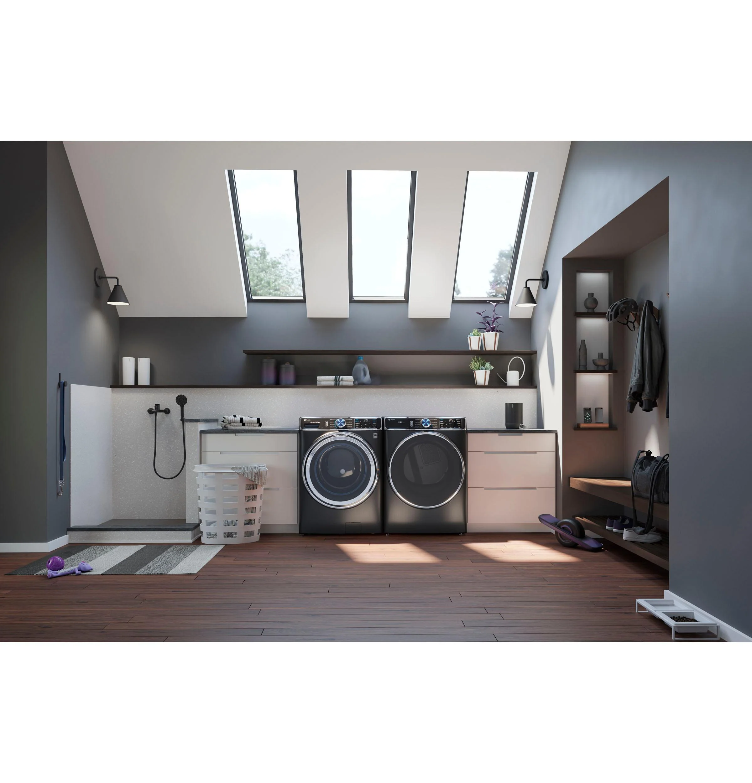 PFW950SPTDS GE Profile™ 5.3 cu. ft. Capacity Smart Front Load ENERGY STAR® Steam Washer with Adaptive SmartDispense™ UltraFresh Vent System Plus™ with OdorBlock™ - Image 15