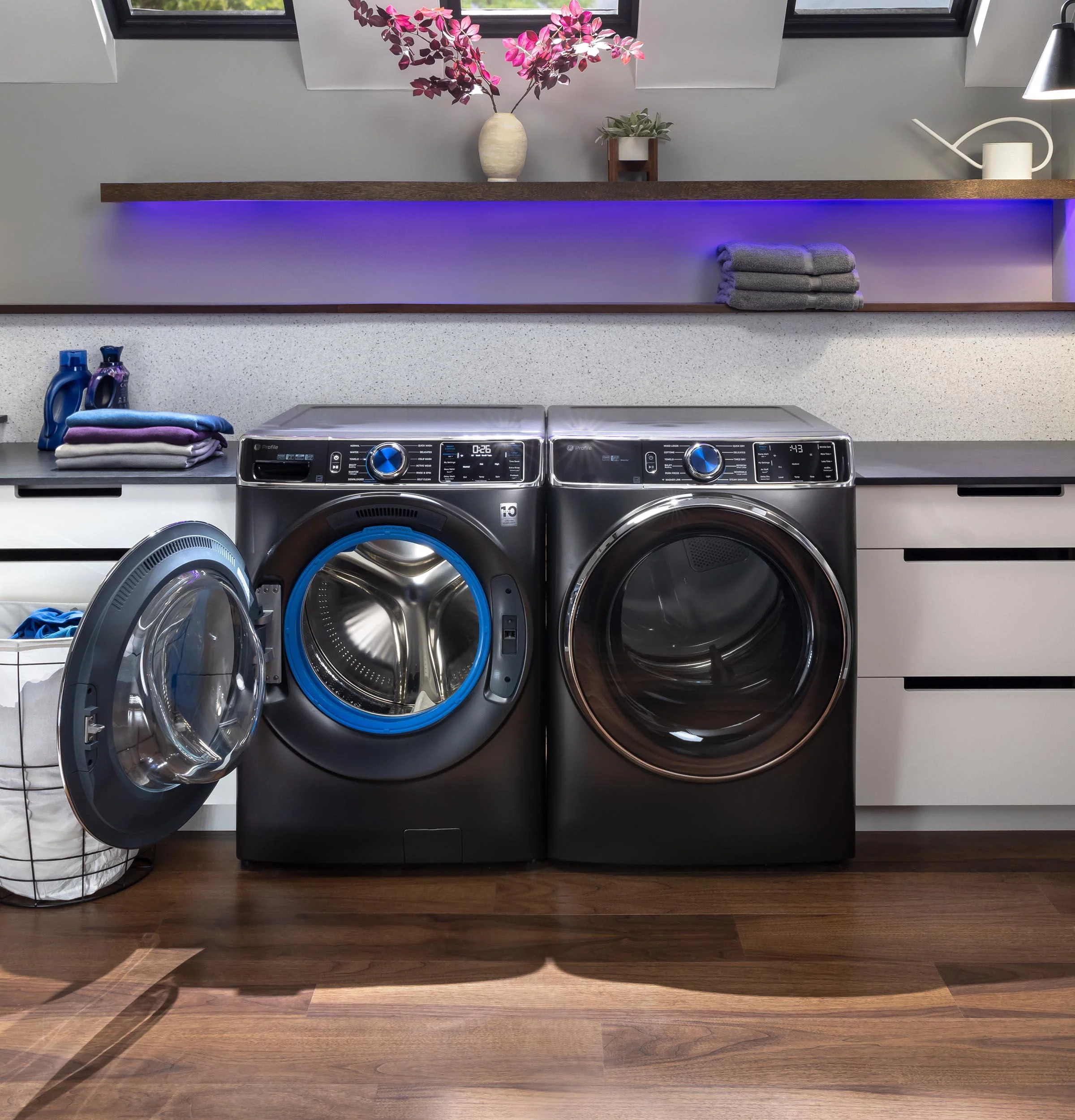 PFW950SPTDS GE Profile™ 5.3 cu. ft. Capacity Smart Front Load ENERGY STAR® Steam Washer with Adaptive SmartDispense™ UltraFresh Vent System Plus™ with OdorBlock™ - Image 50