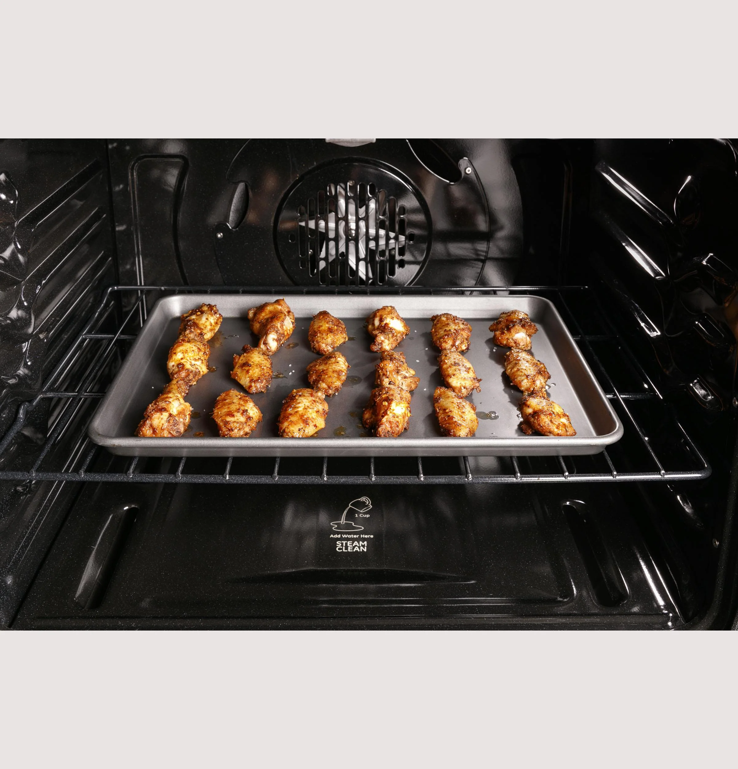 PGB965BPTS GE Profile™ 30" Free-Standing Gas Double Oven Convection Range with No Preheat Air Fry - Image 8