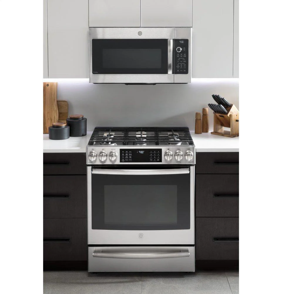 GE Profile™ 30" Smart Slide-In Front-Control Gas Range - Image 18