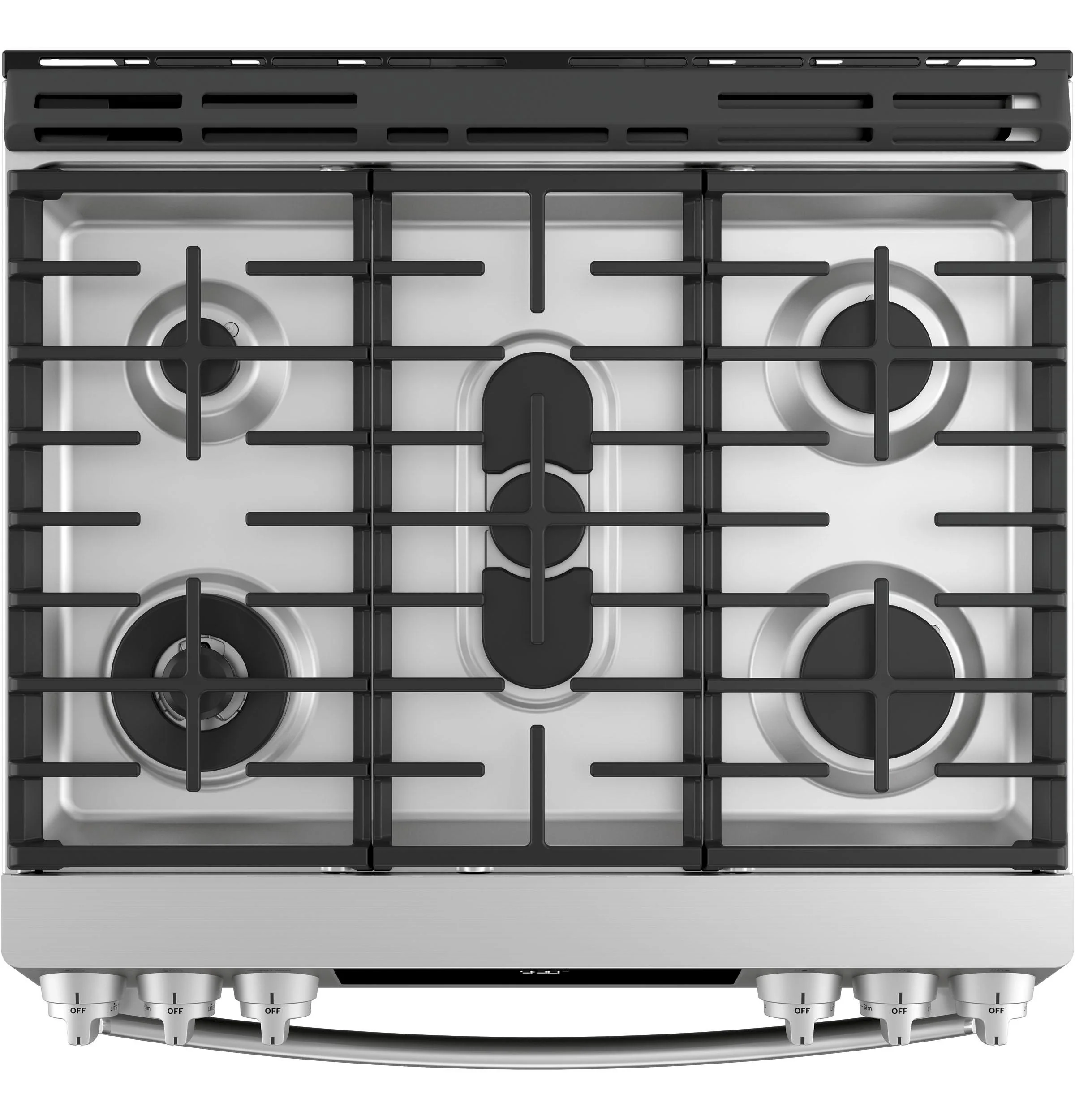 PGS930YPFS GE Profile™ 30" Smart Slide-In Front-Control Gas Fingerprint Resistant Range with No Preheat Air Fry - Image 6