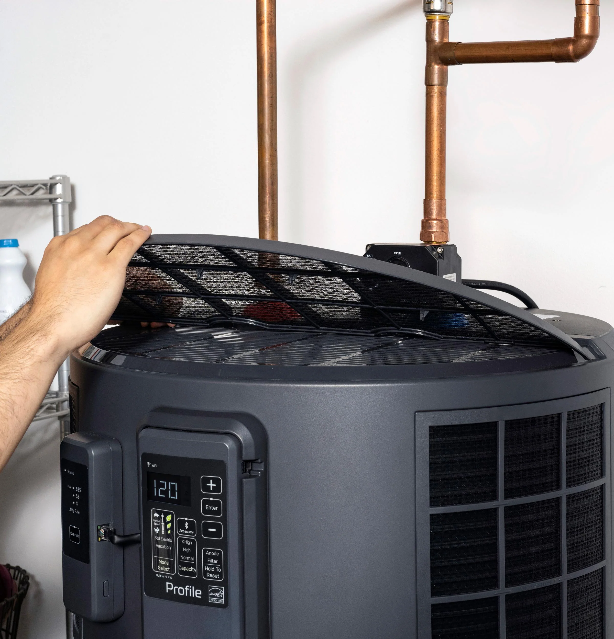 PH50S10BPY GE Profile™ GEOSPRING™ Smart Hybrid Heat Pump Water Heater 50-gallon - 240V - FlexCapacity - Image 23