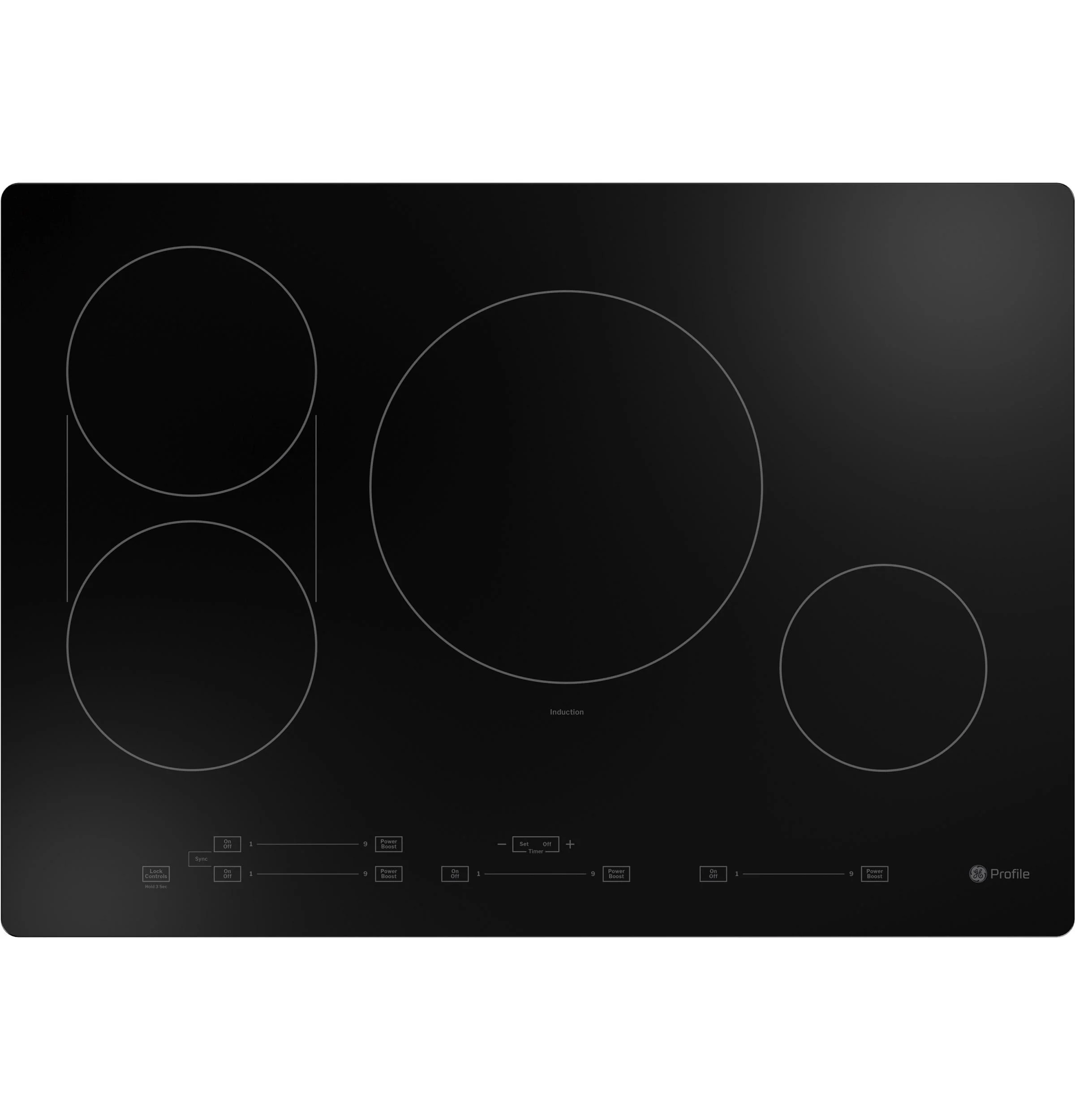 PHP6030DWBB GE Profile™ ENERGY STAR® 30" Built-In Touch Control Induction Cooktop