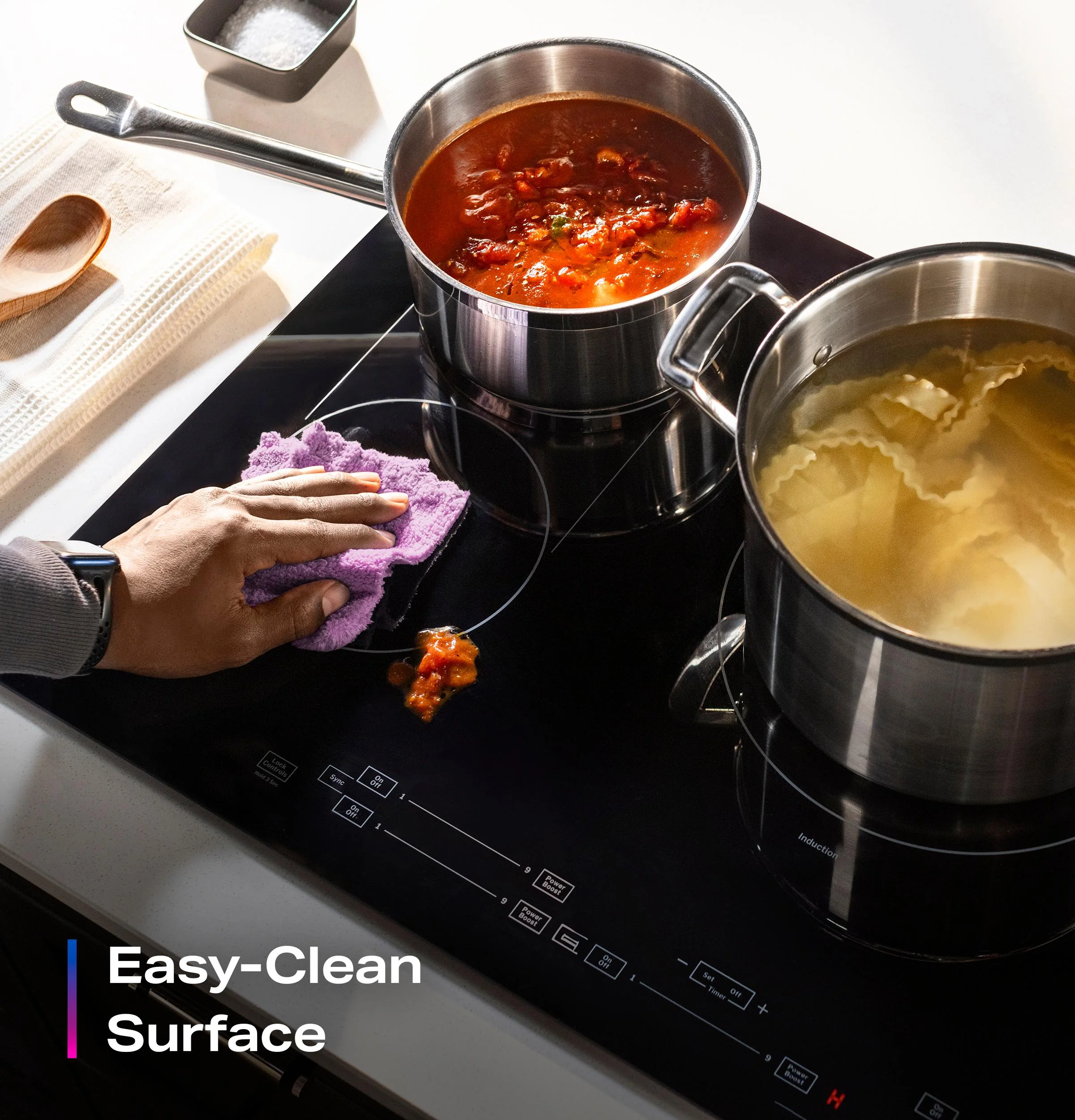 PHP6030DWBB GE Profile™ ENERGY STAR® 30" Built-In Touch Control Induction Cooktop - Image 12