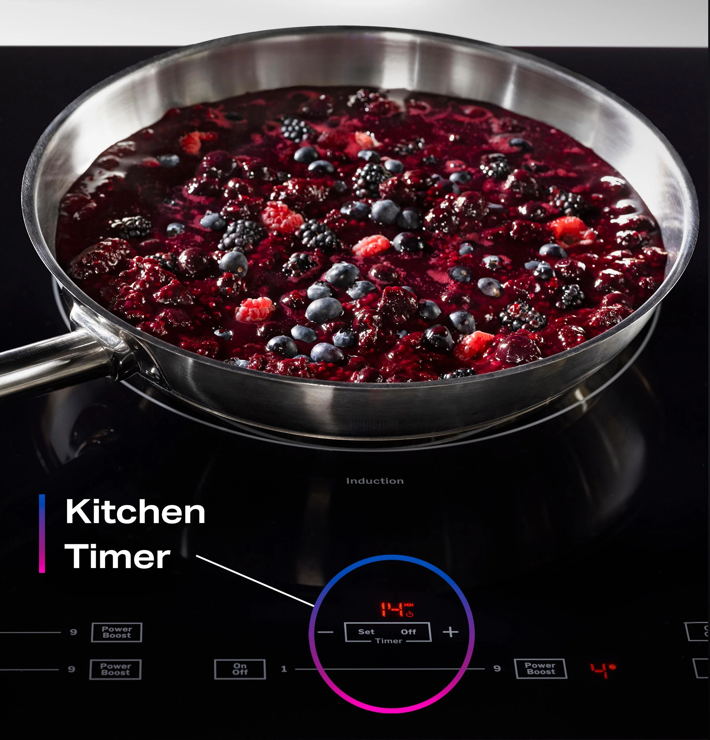 PHP6030DWBB GE Profile™ ENERGY STAR® 30" Built-In Touch Control Induction Cooktop - Image 13