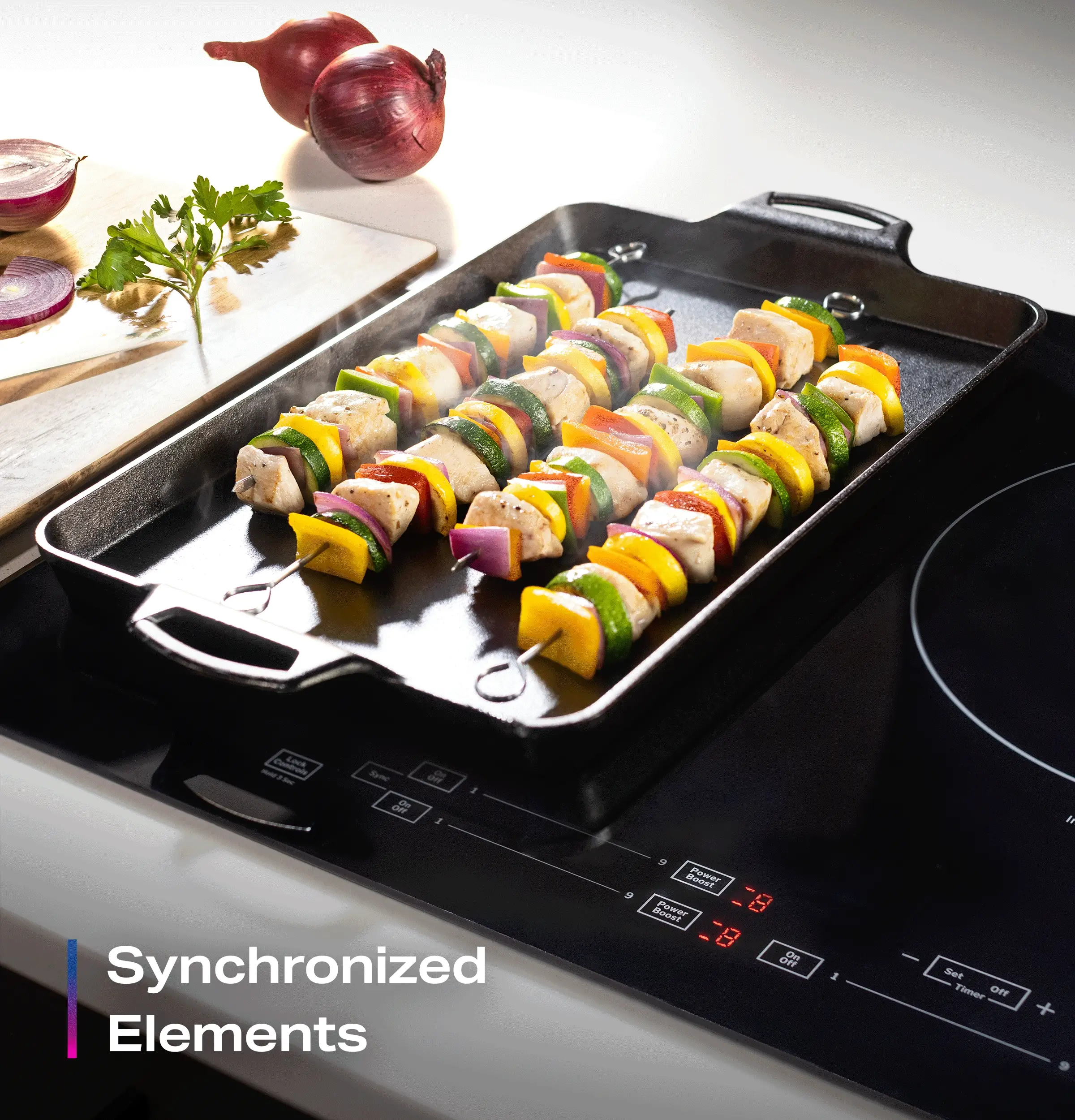 PHP6036DWBB GE Profile™ ENERGY STAR® 36" Built-In Touch Control Induction Cooktop - Image 11