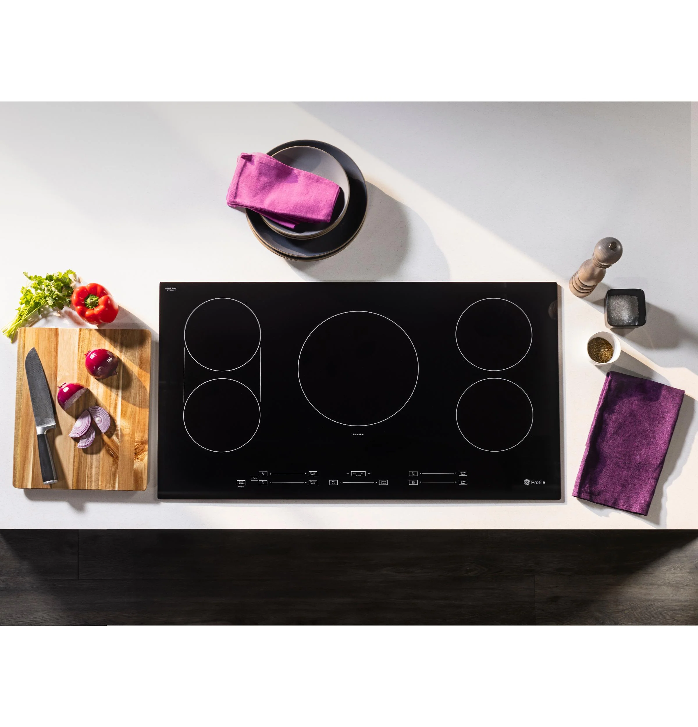 PHP6036DWBB GE Profile™ ENERGY STAR® 36" Built-In Touch Control Induction Cooktop - Image 17