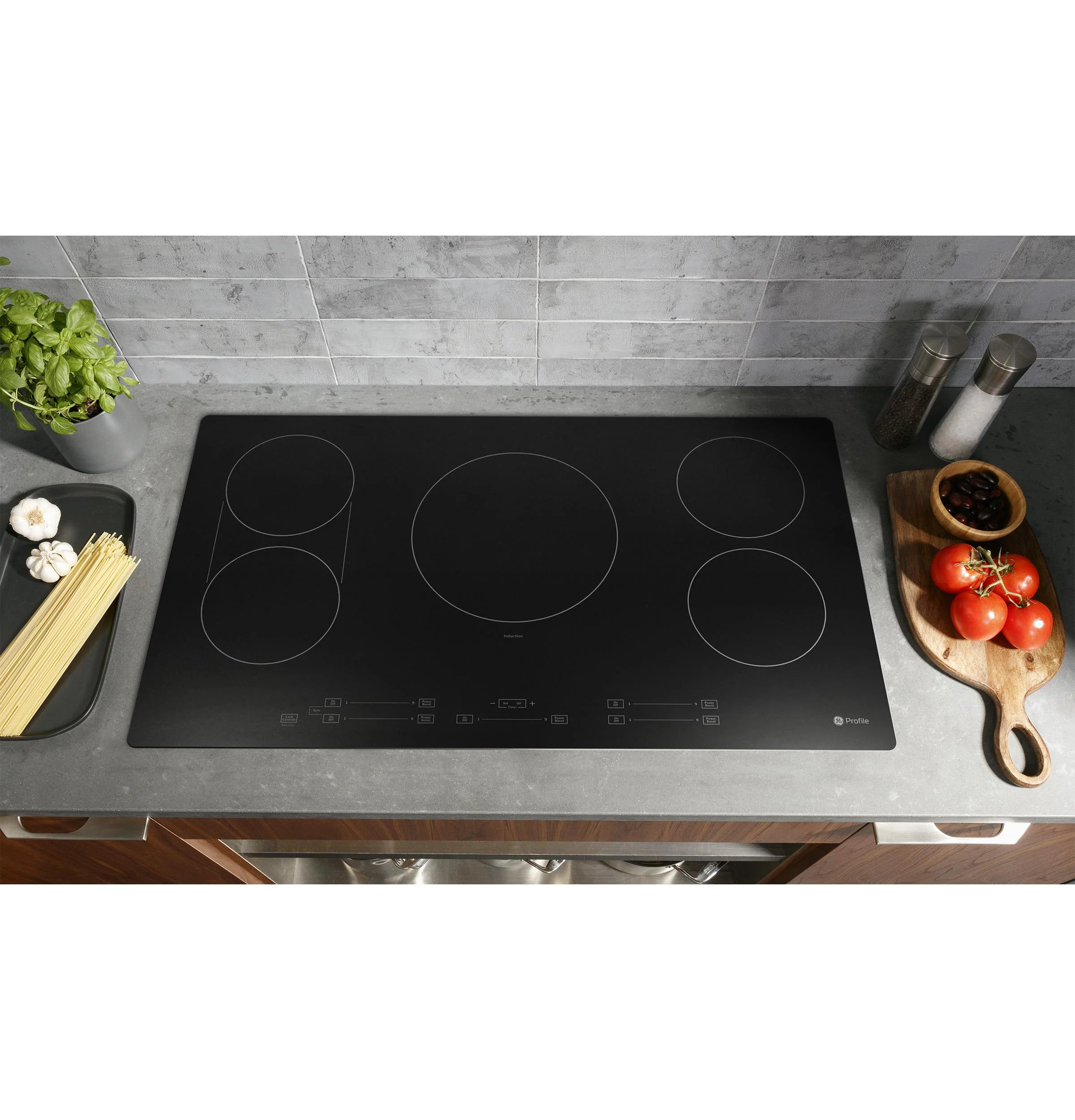PHP6036DWBB GE Profile™ ENERGY STAR® 36" Built-In Touch Control Induction Cooktop - Image 5