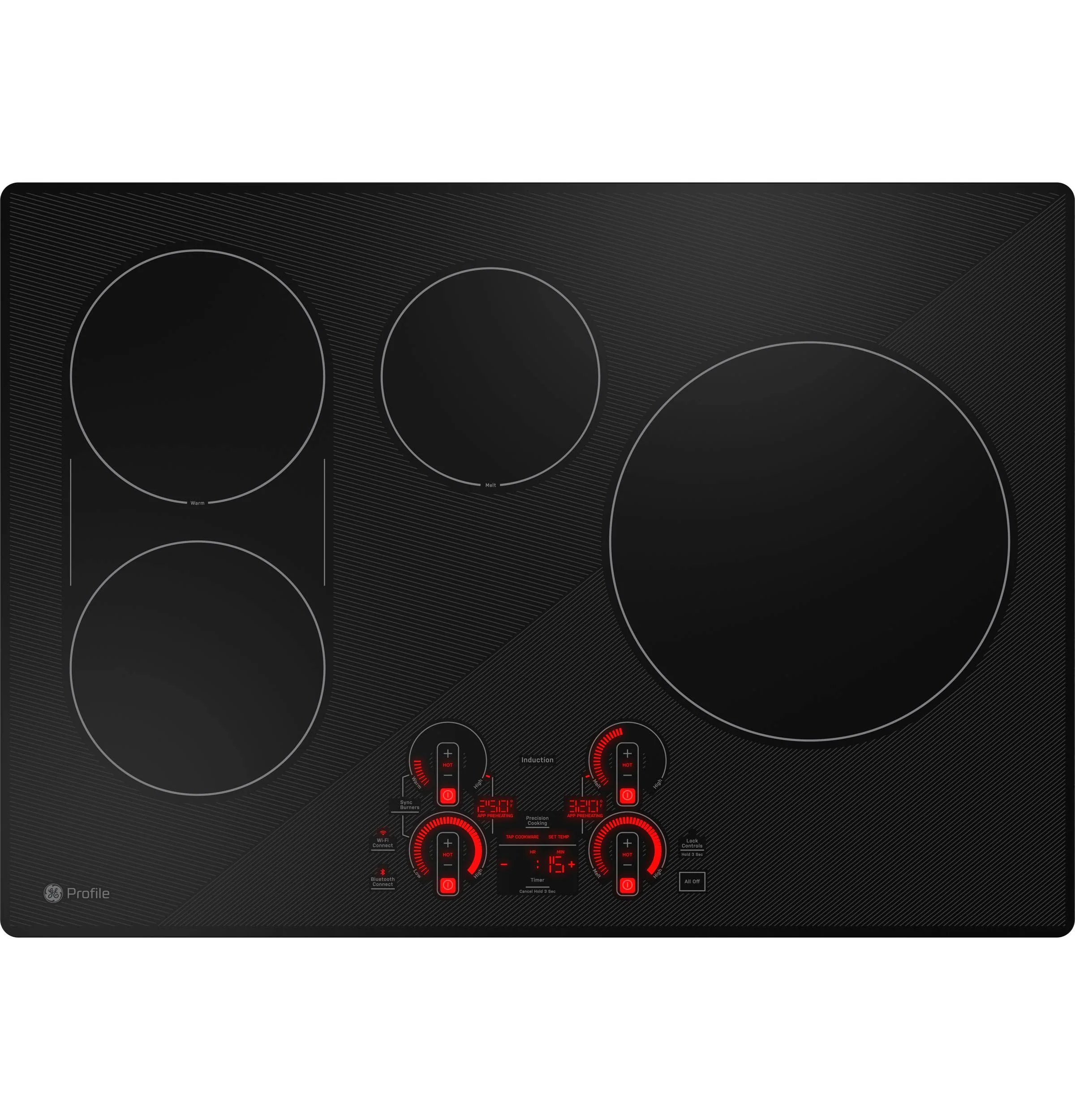 PHP9030DTBB GE Profile™ ENERGY STAR® 30" Built-In Touch Control Induction Cooktop - Image 32